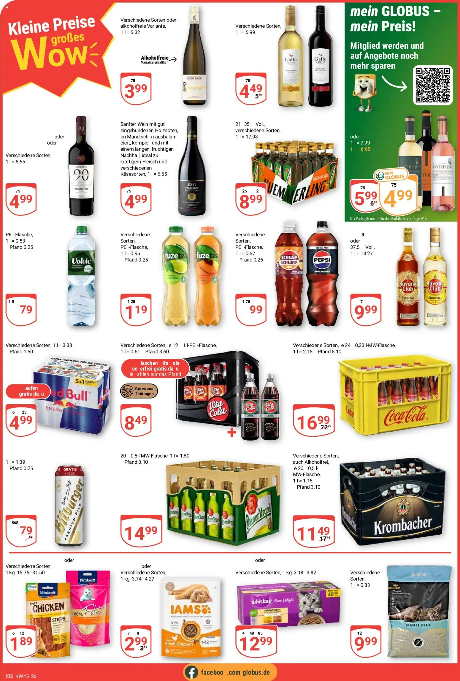 Globus Prospekt Prospekt in Deutschland