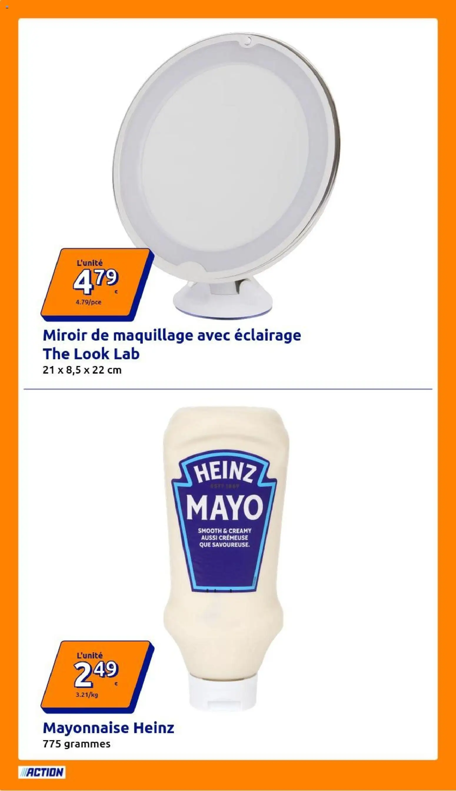Action catalogue Catalogue in France