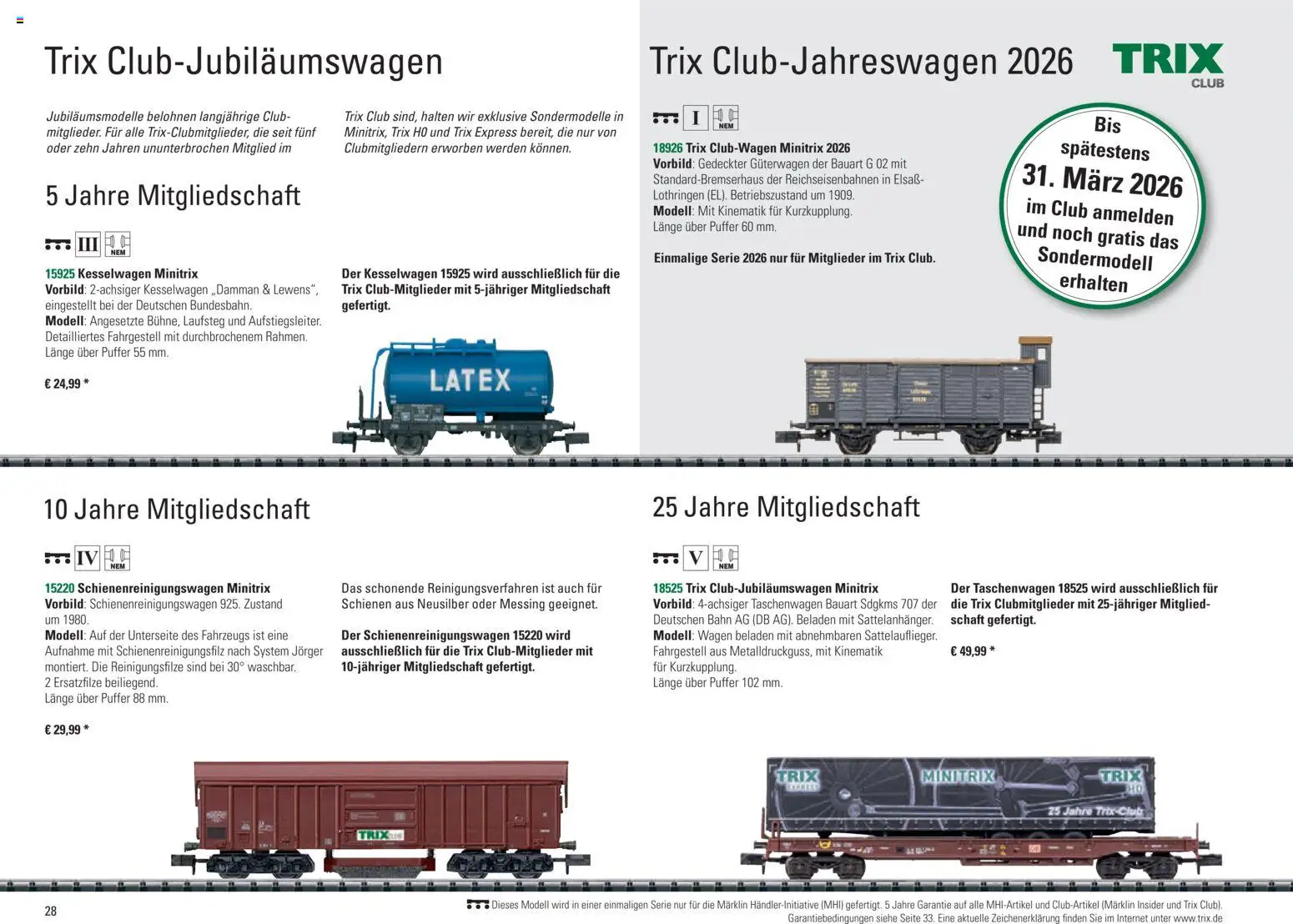 Conrad Trix Katalog Prospekt in Deutschland