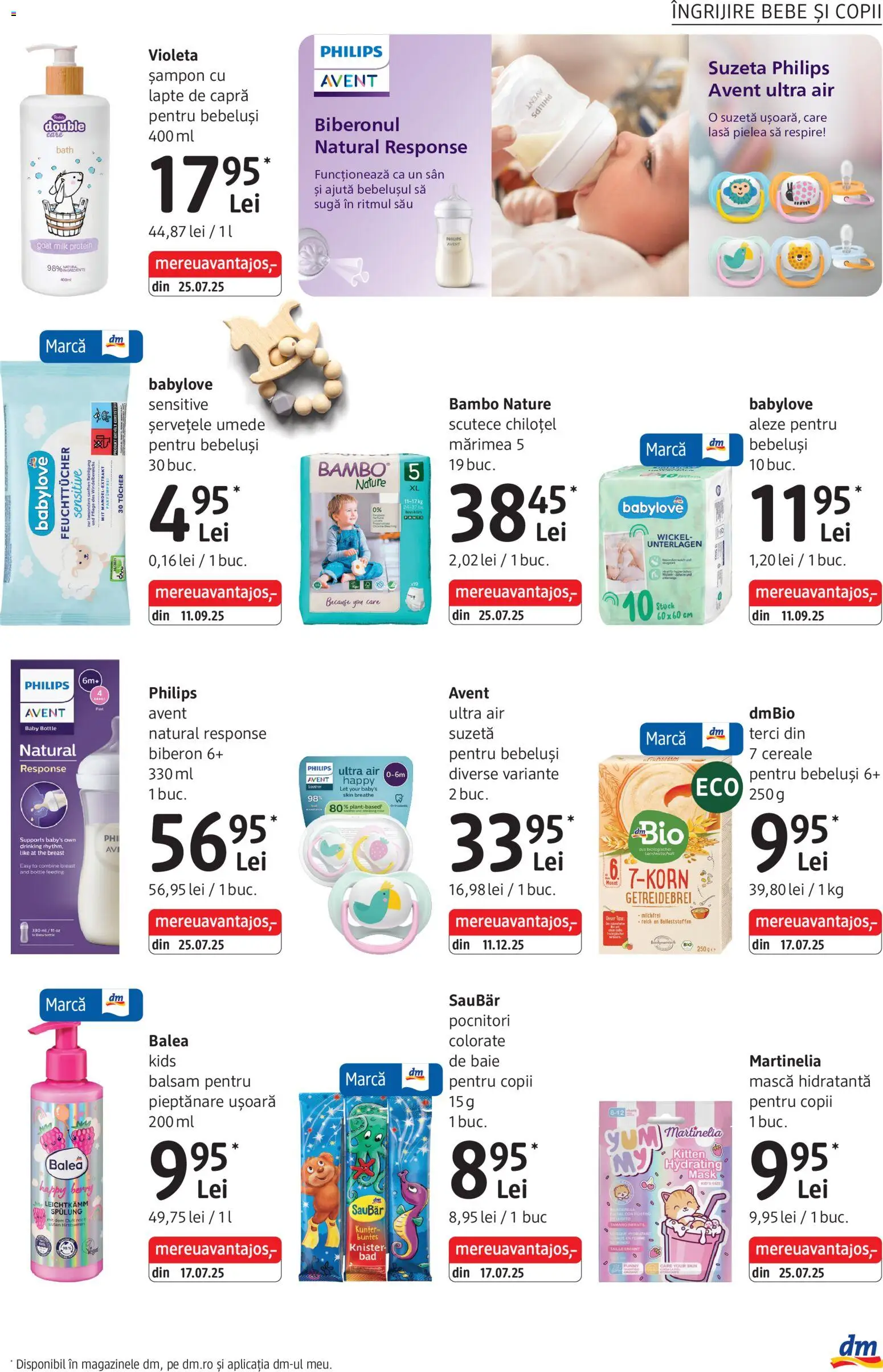 🛍️ DM drogeriemarkt Catalog din 25.06.2026 » Descoperiți oferte exclusive și economisiți chiar azi! 💰 | România