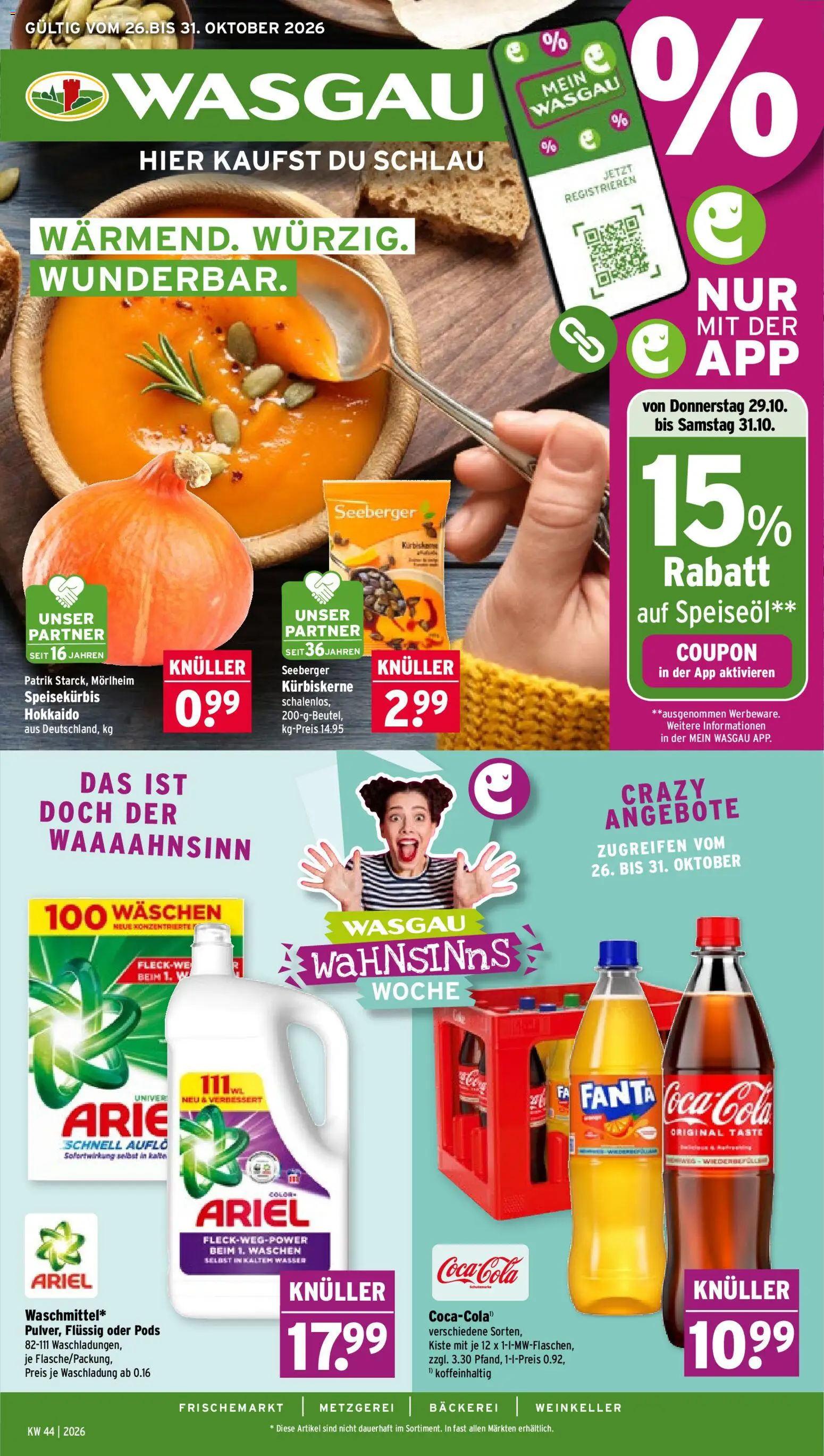 Wasgau Prospekt Prospekt in Deutschland