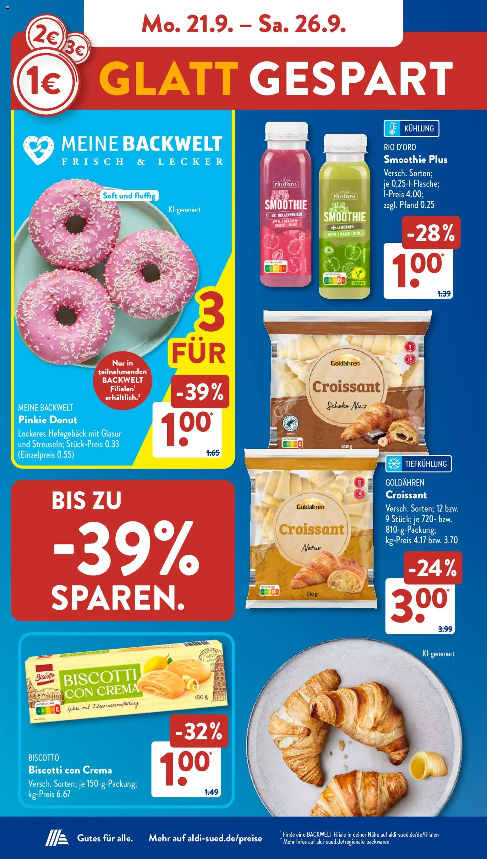 Aldi Süd Prospekt Prospekt in Deutschland