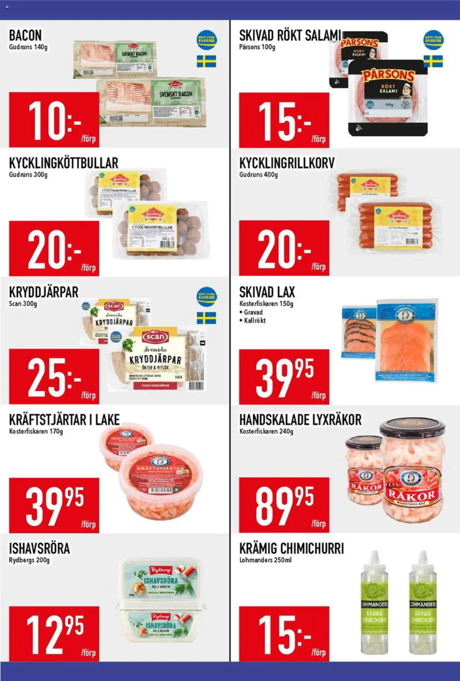 Matdax erbjudanden Reklamblad in Sverige