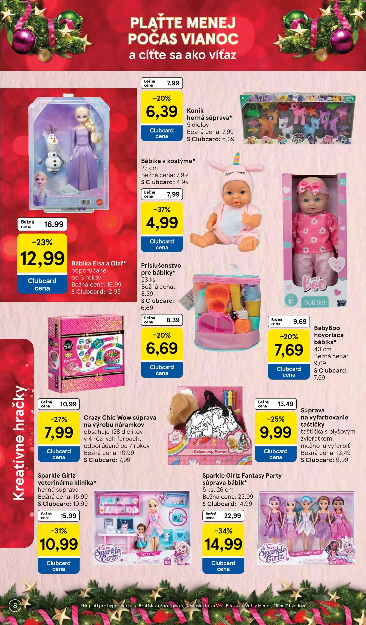 Tesco katalóg hračiek Leták in Slovensko