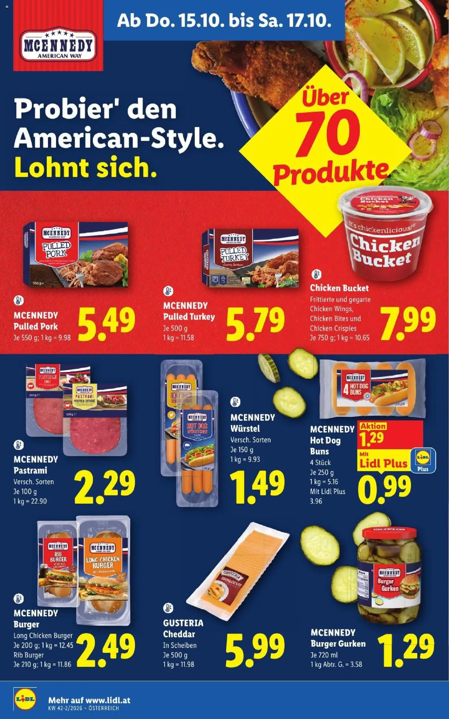 Lidl Flugblatt Flugblatt in Österreich