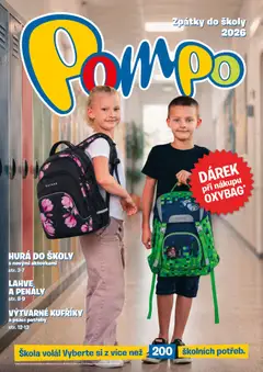 POMPO Pompo katalog Zpátky do školy 2026