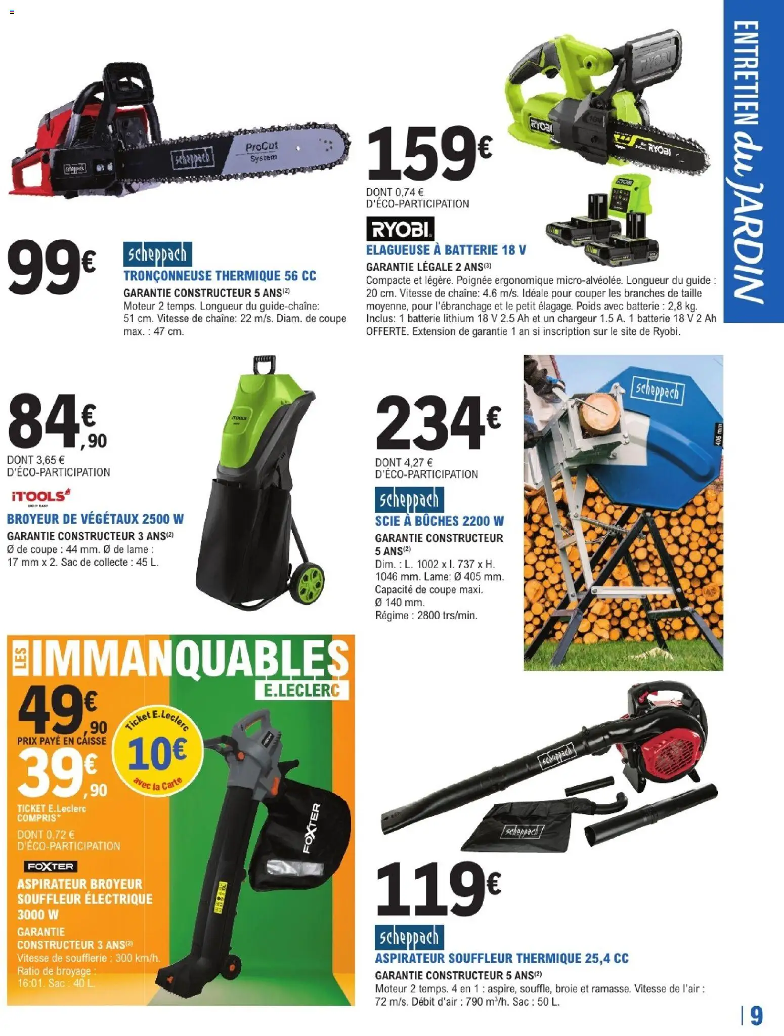 Brico E.Leclerc catalogue Jardi Catalogue in France