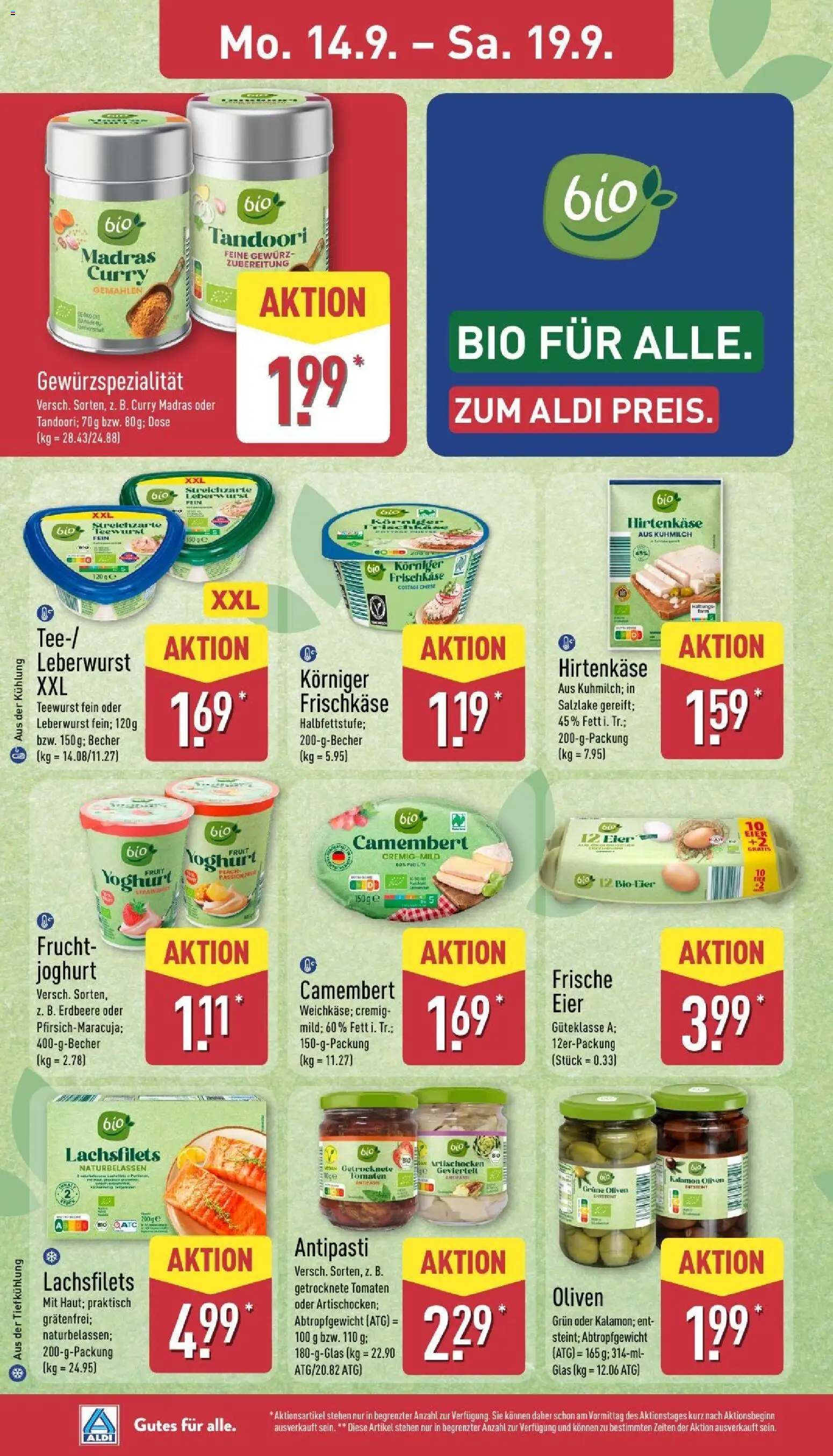 Aldi Prospekt Prospekt in Deutschland