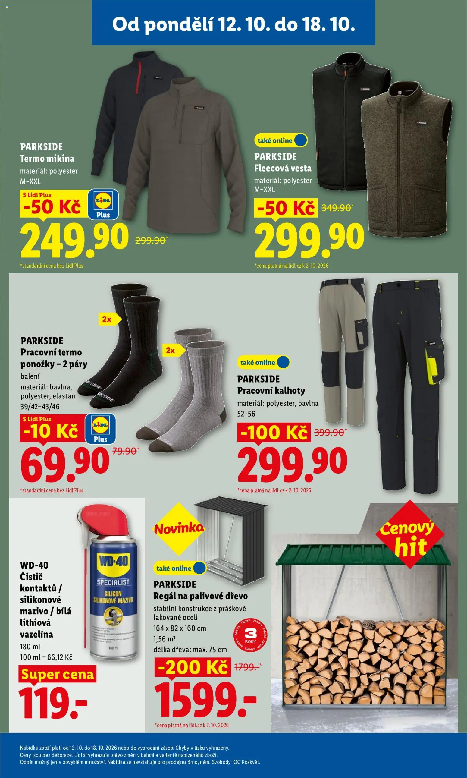 Lidl leták Leták in Česko