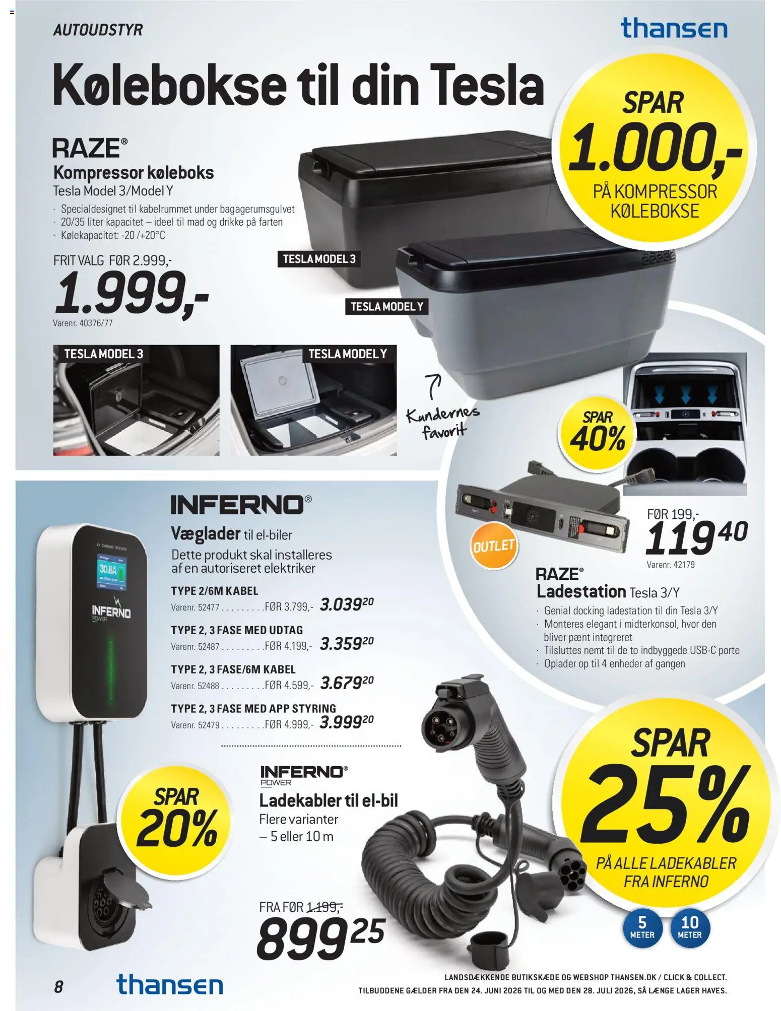 🛍️ Thansen - Tilbudsavis fra 24/06/2026 » Se eksklusive tilbud og spar penge i dag! 💰 | Danmark