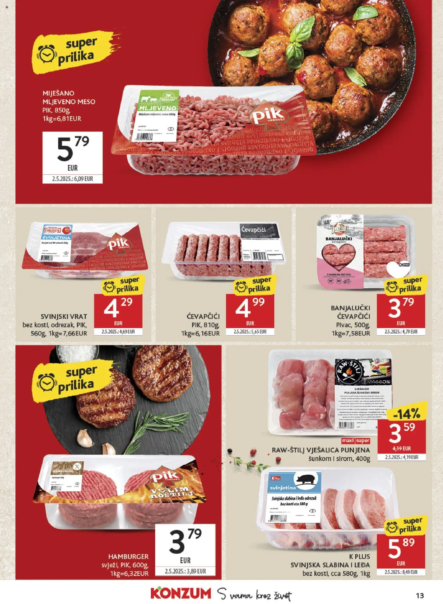 Konzum HR akciós újság Akciós újság in Magyarország