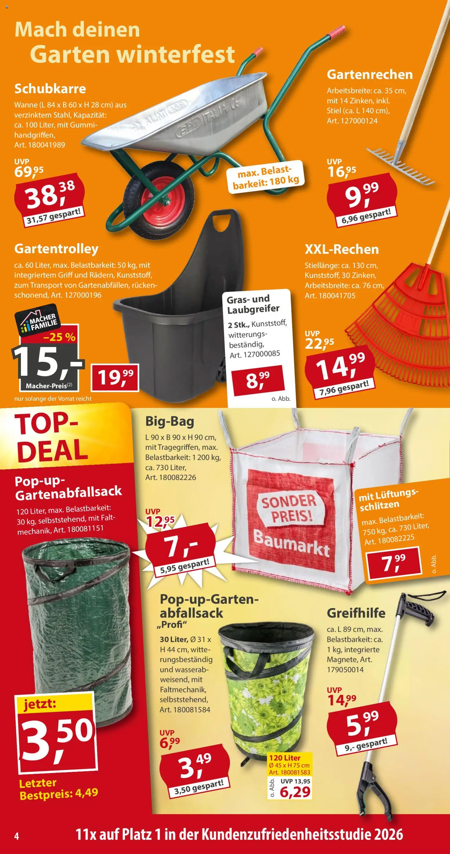 Sonderpreis Baumarkt Prospekt Prospekt in Deutschland