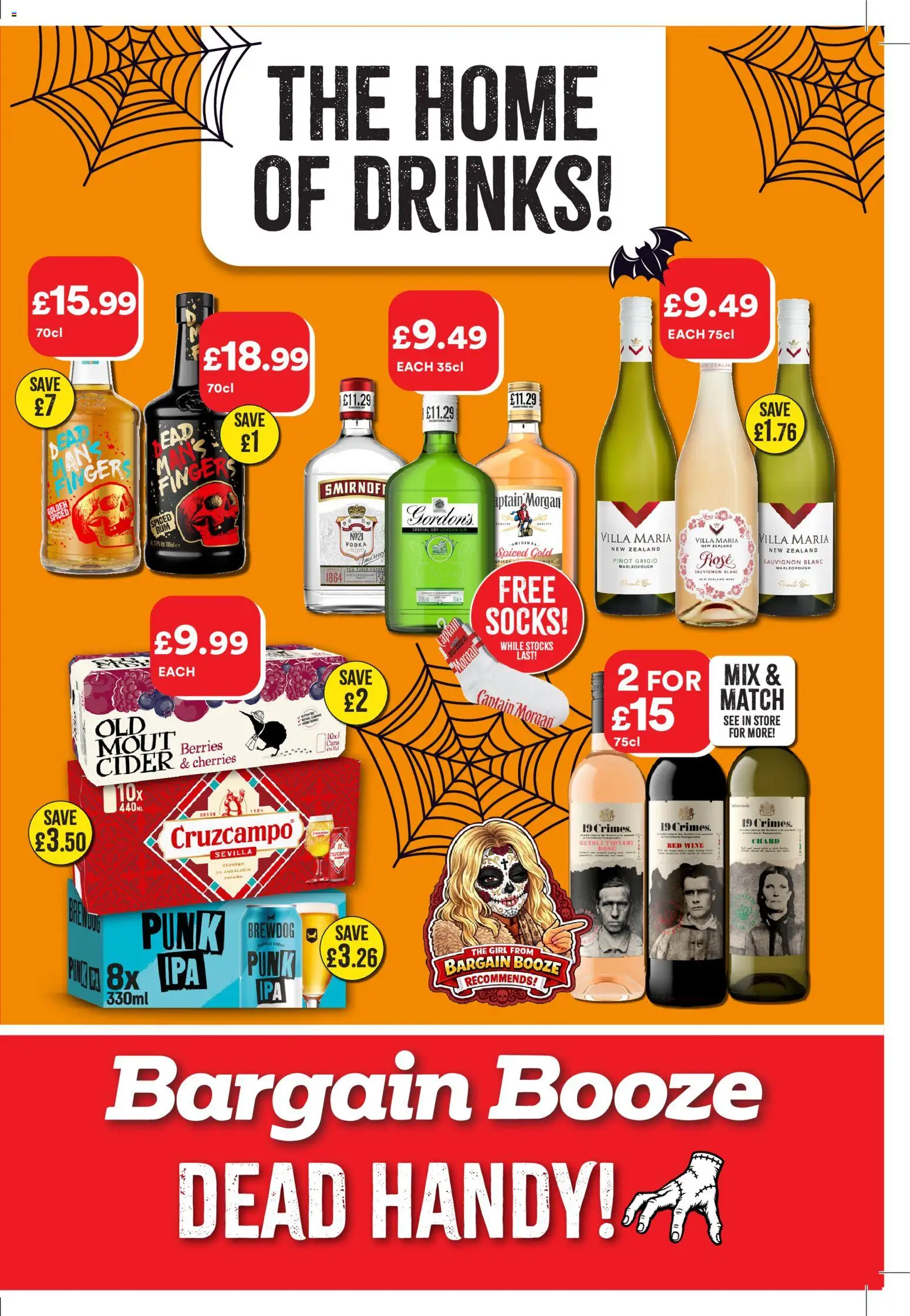 Bargain Booze - Offers Leaflet in United Kingdom