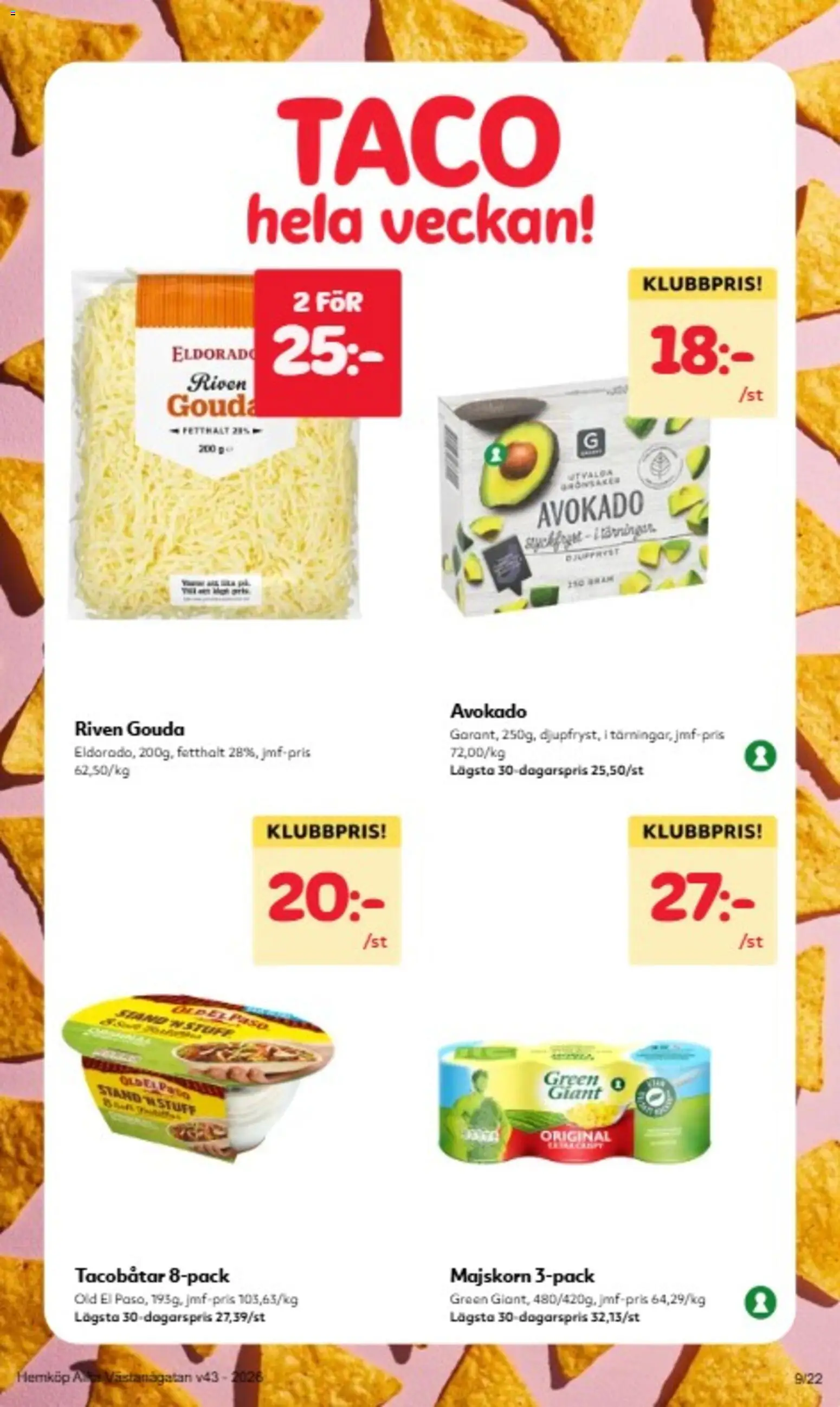 Hemköp erbjudanden Reklamblad in Sverige