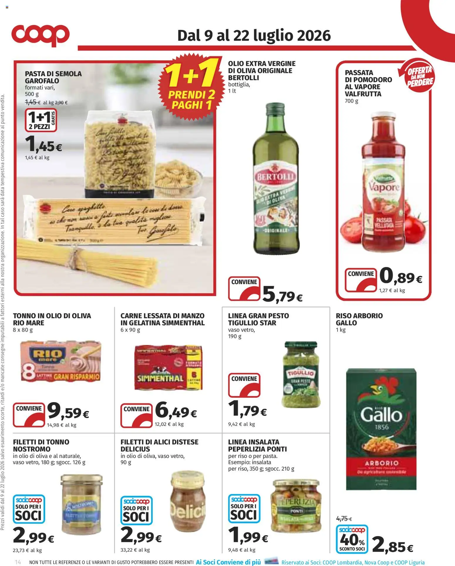 📣 Volantino COOP dal 📅 09/07/2026 - Scopri le offerte ora!🔥 | Italy