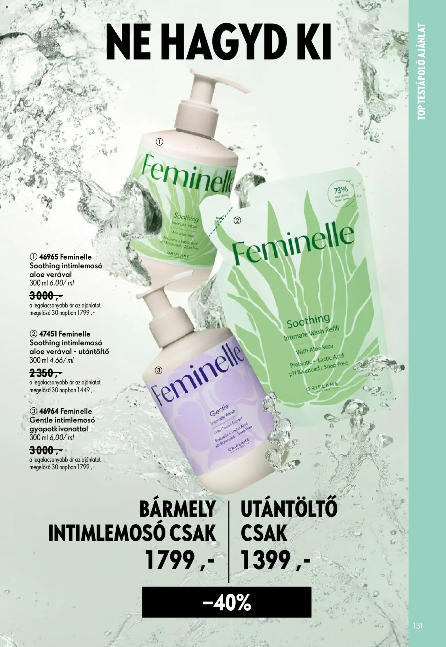 Oriflame Akciós Újság 2026.07.08.-tól/töl - fantasztikus ajánlatokat! 🛍️ | Magyarország