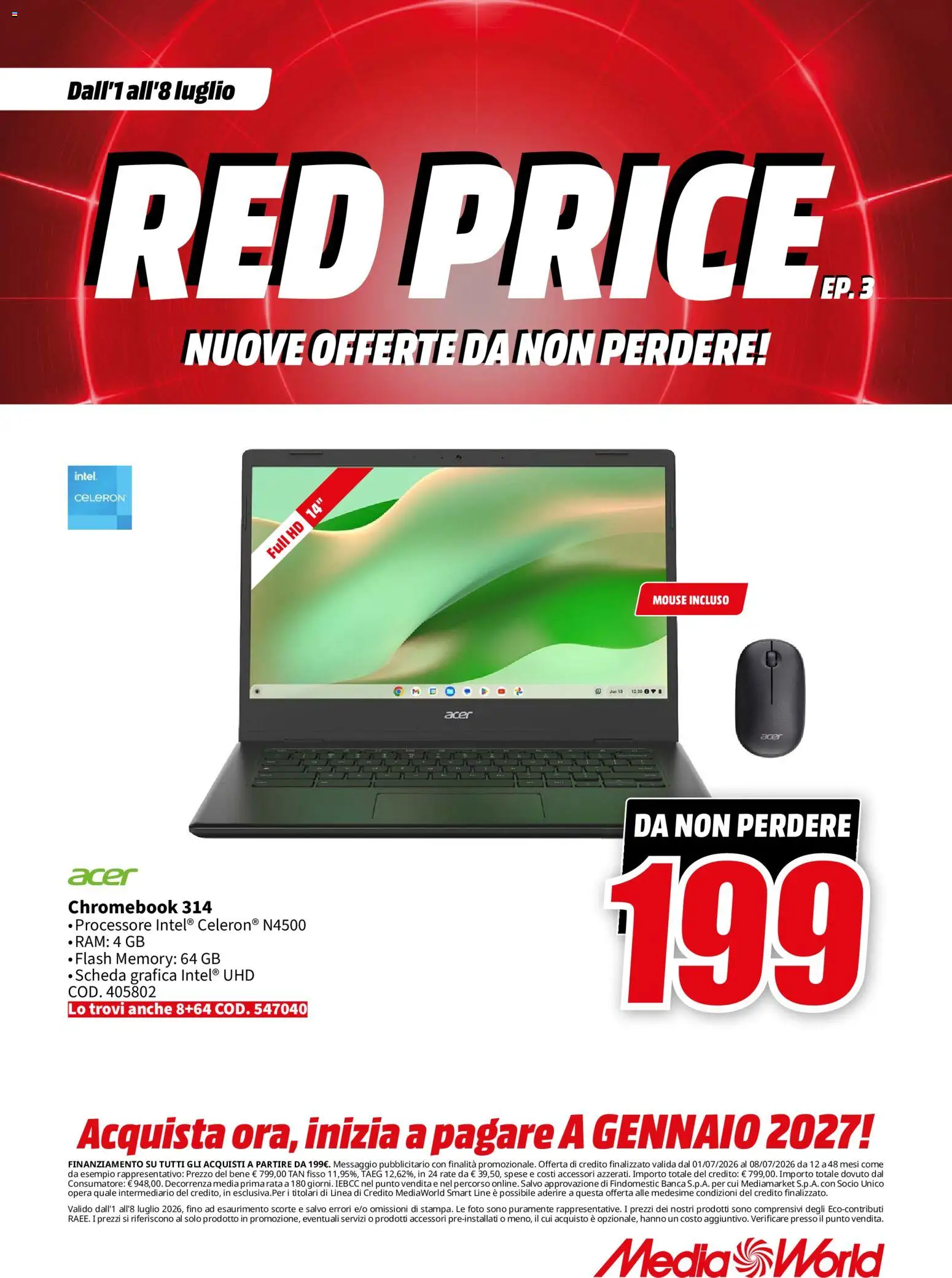 📣 Volantino Media World dal 📅 01/07/2026 - Scopri le offerte ora!🔥 | Italy
