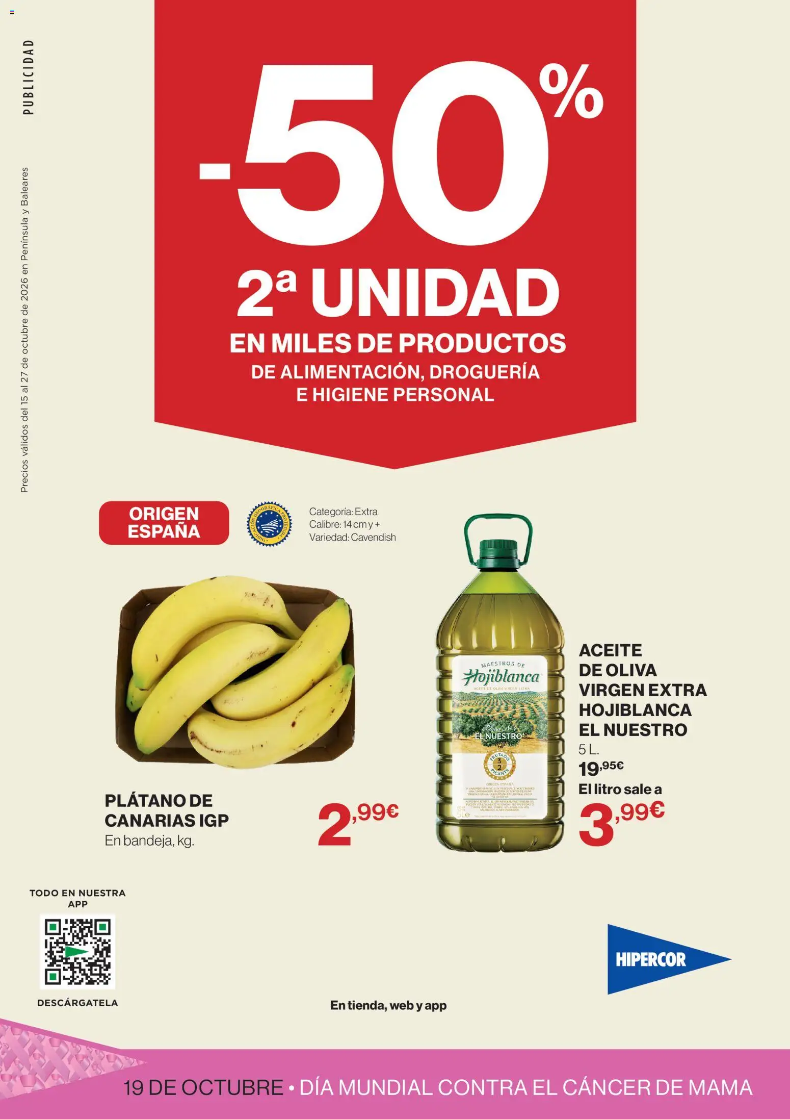 Hipercor catálogo Folleto in España