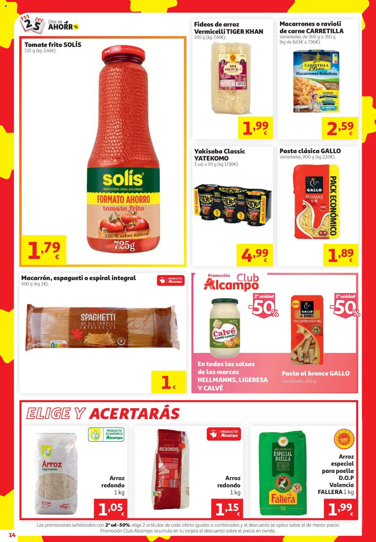 Alcampo folleto Folleto in España