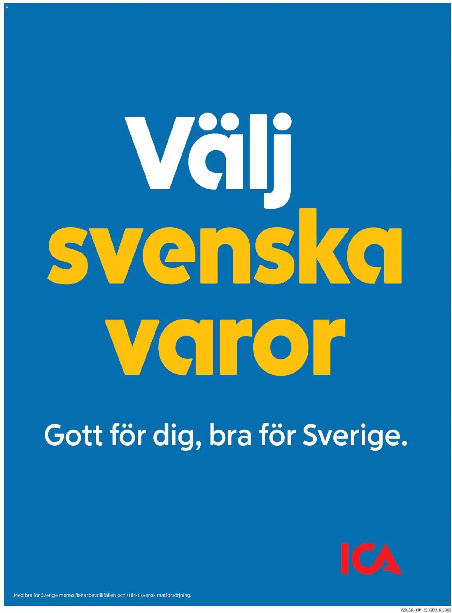 Nuvarande ICA Supermarket erbjudanden från 📣 06/07/2026 - 12/07/2026 📣 | Sverige