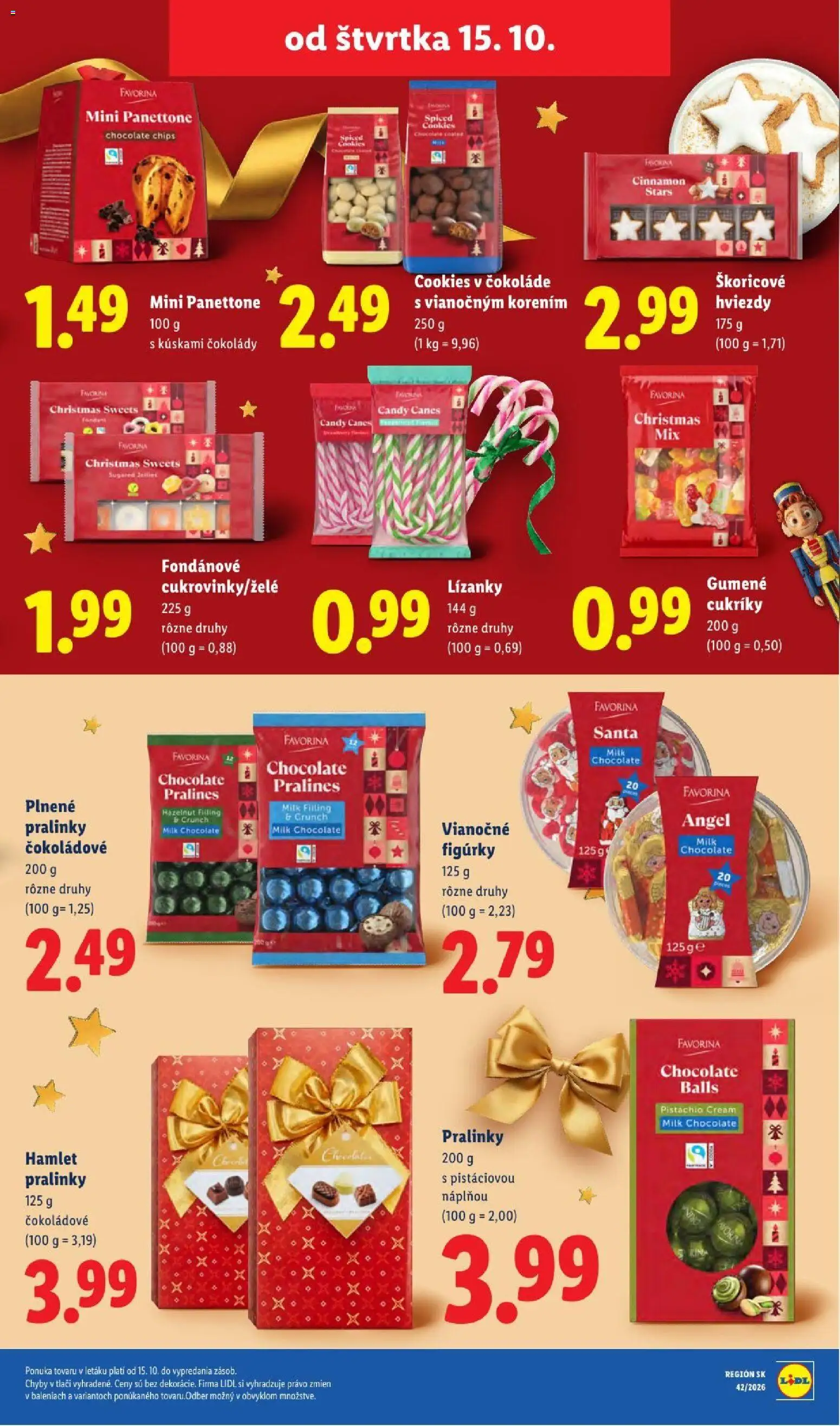 Lidl leták Leták in Slovensko