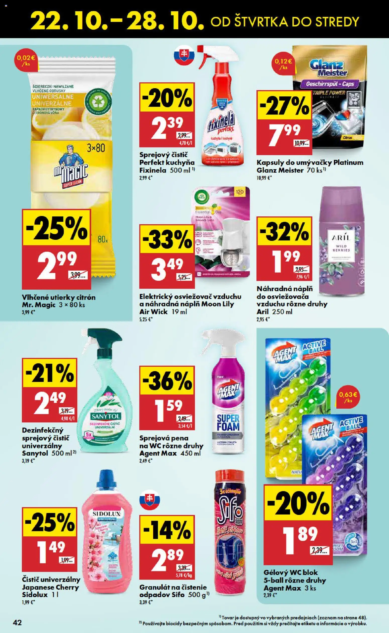 Biedronka leták Leták in Slovensko