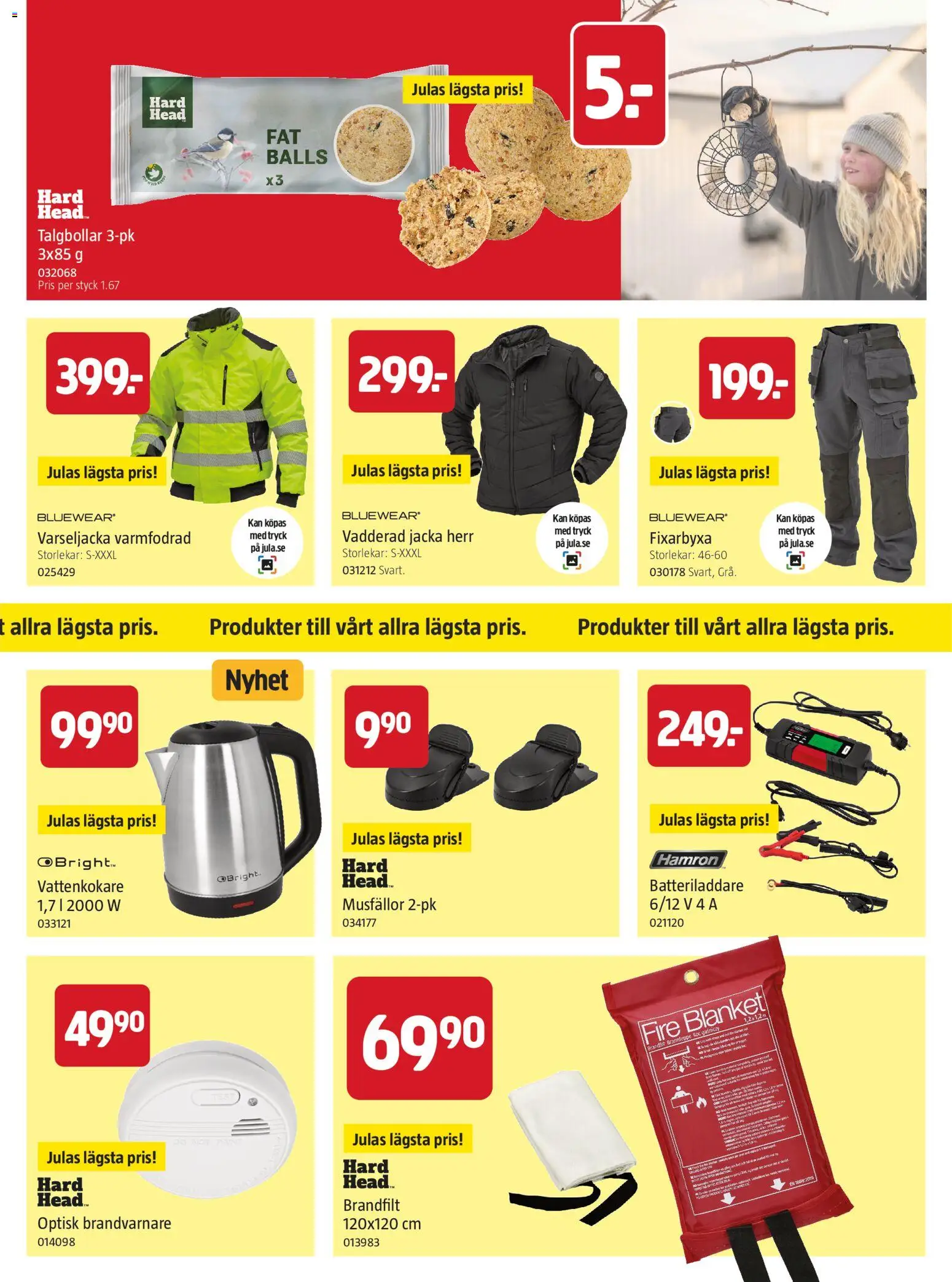 Jula erbjudanden Reklamblad in Sverige