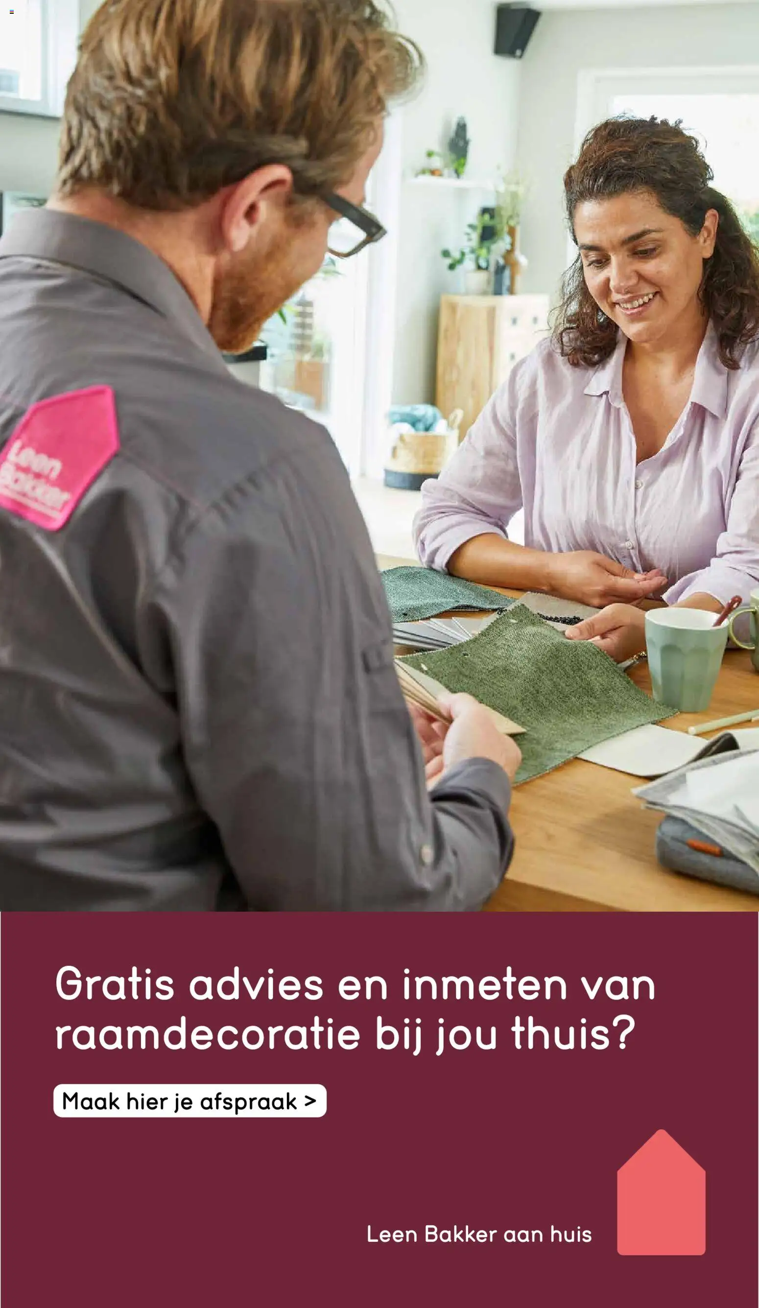 Leen Bakker folder Folder in Nederland