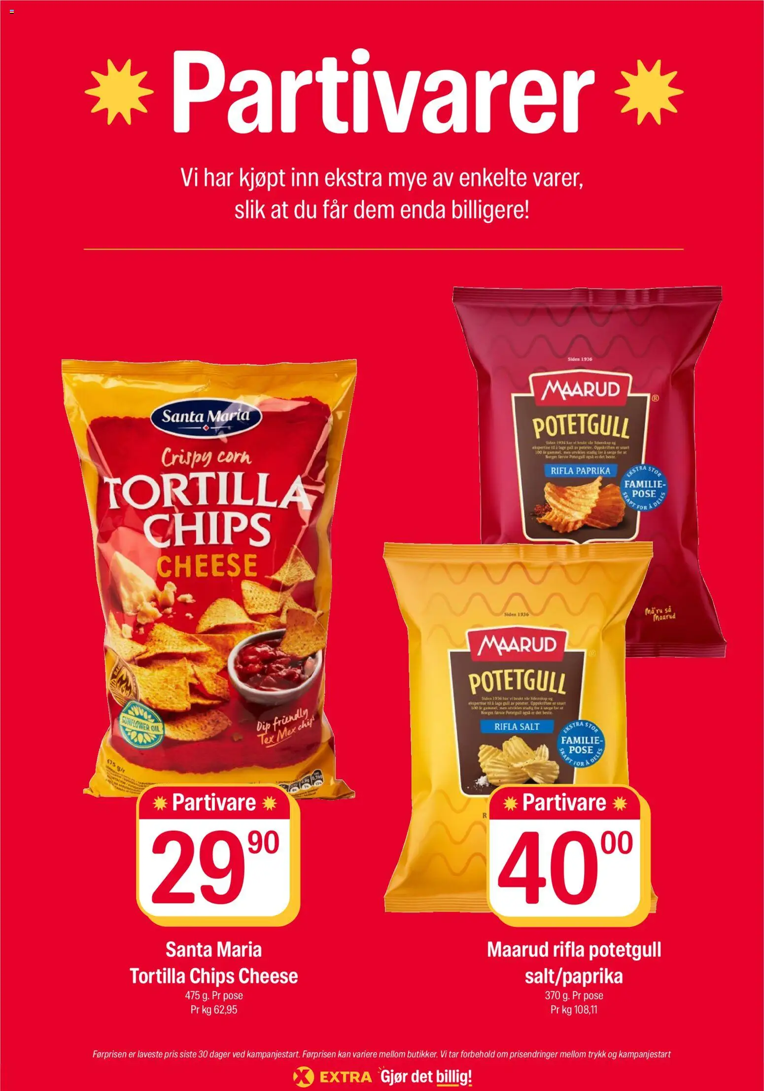 Coop Extra kundeavis Kundeavis in Norge