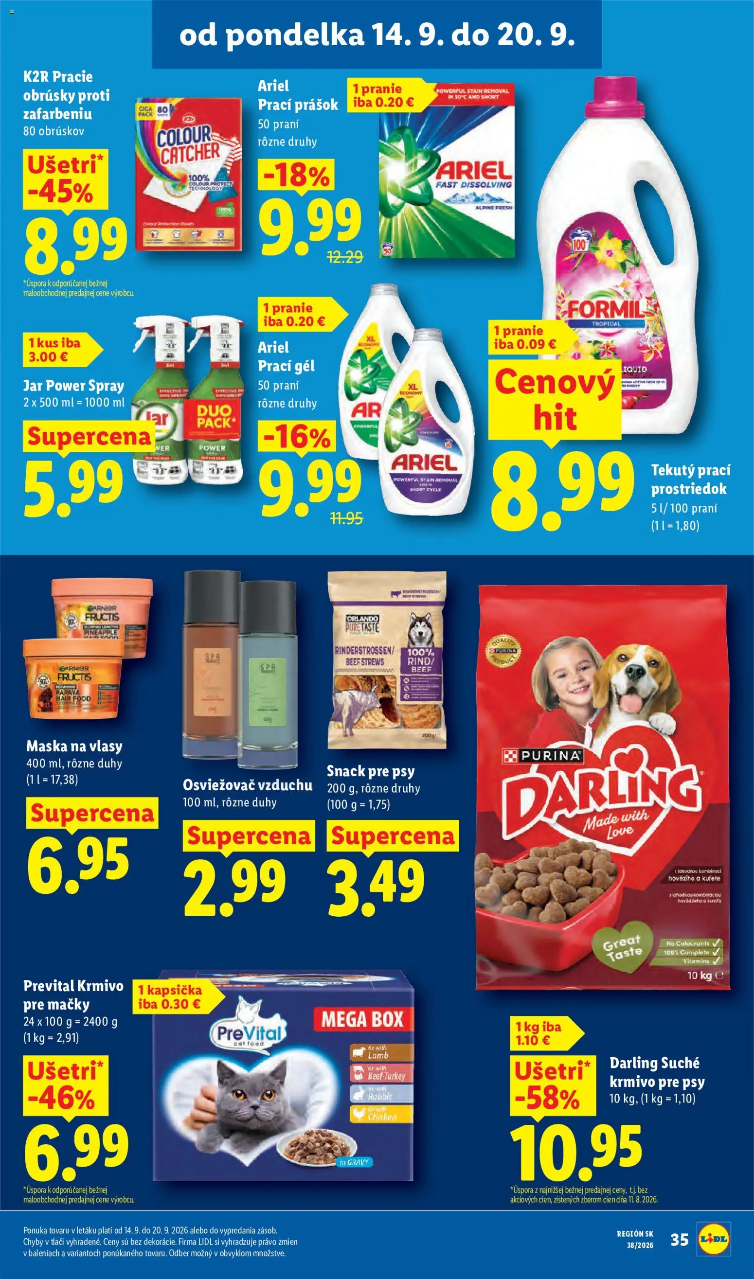 Lidl leták Leták in Slovensko
