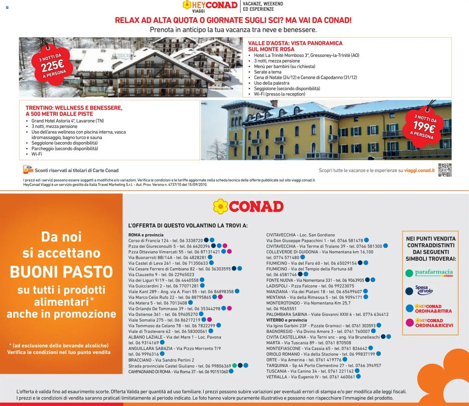 Conad volantino Volantino in Italy