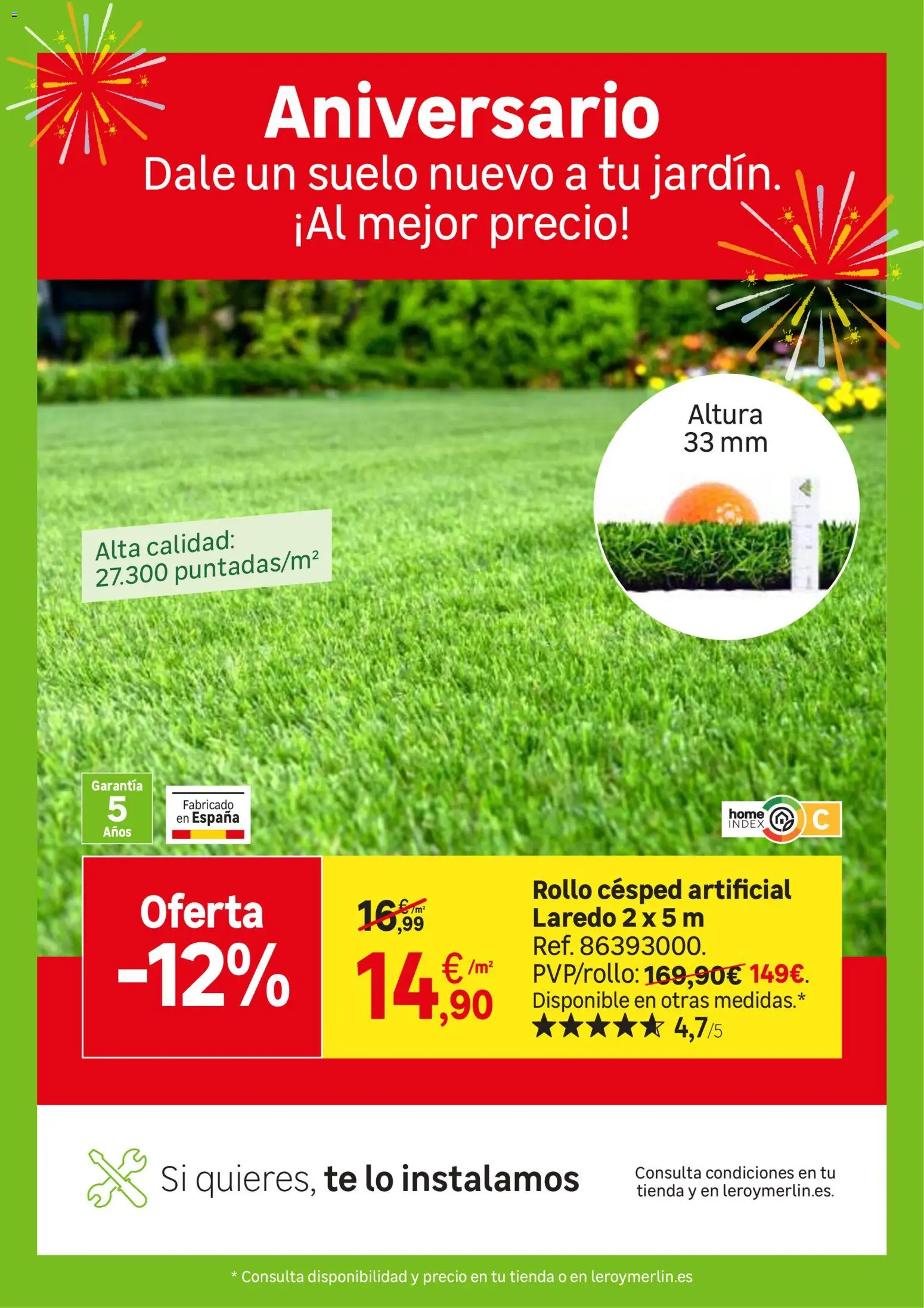Leroy Merlin folleto desde 23/06/2026 | ¿Cómo obtener un descuento limitado? ¡Ahorra hoy mismo! | España