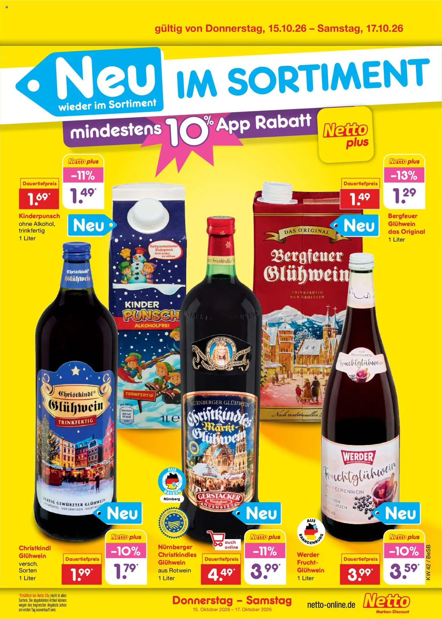 Netto Marken-Discount Prospekt Prospekt in Deutschland