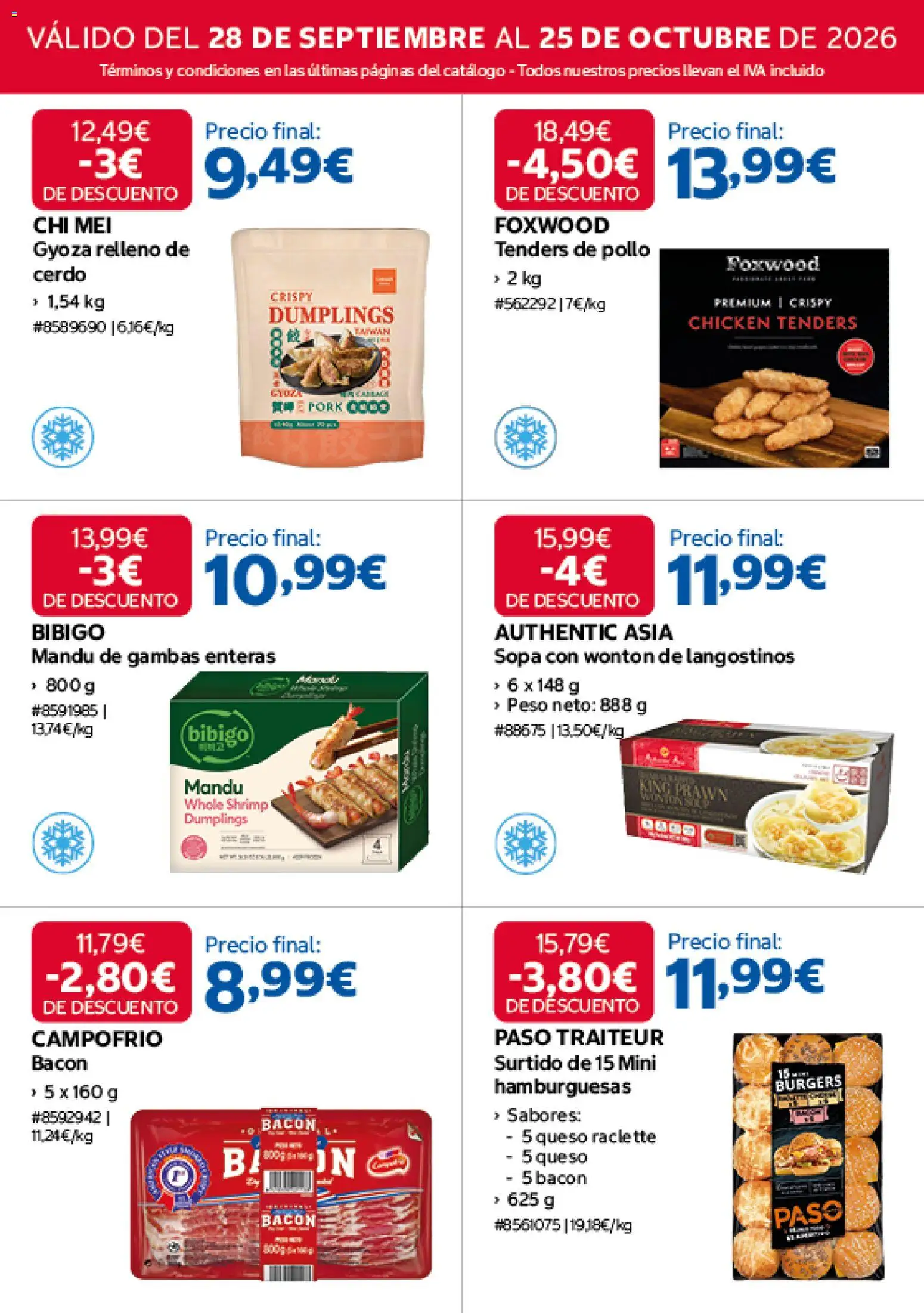 Costco catálogo Folleto in España