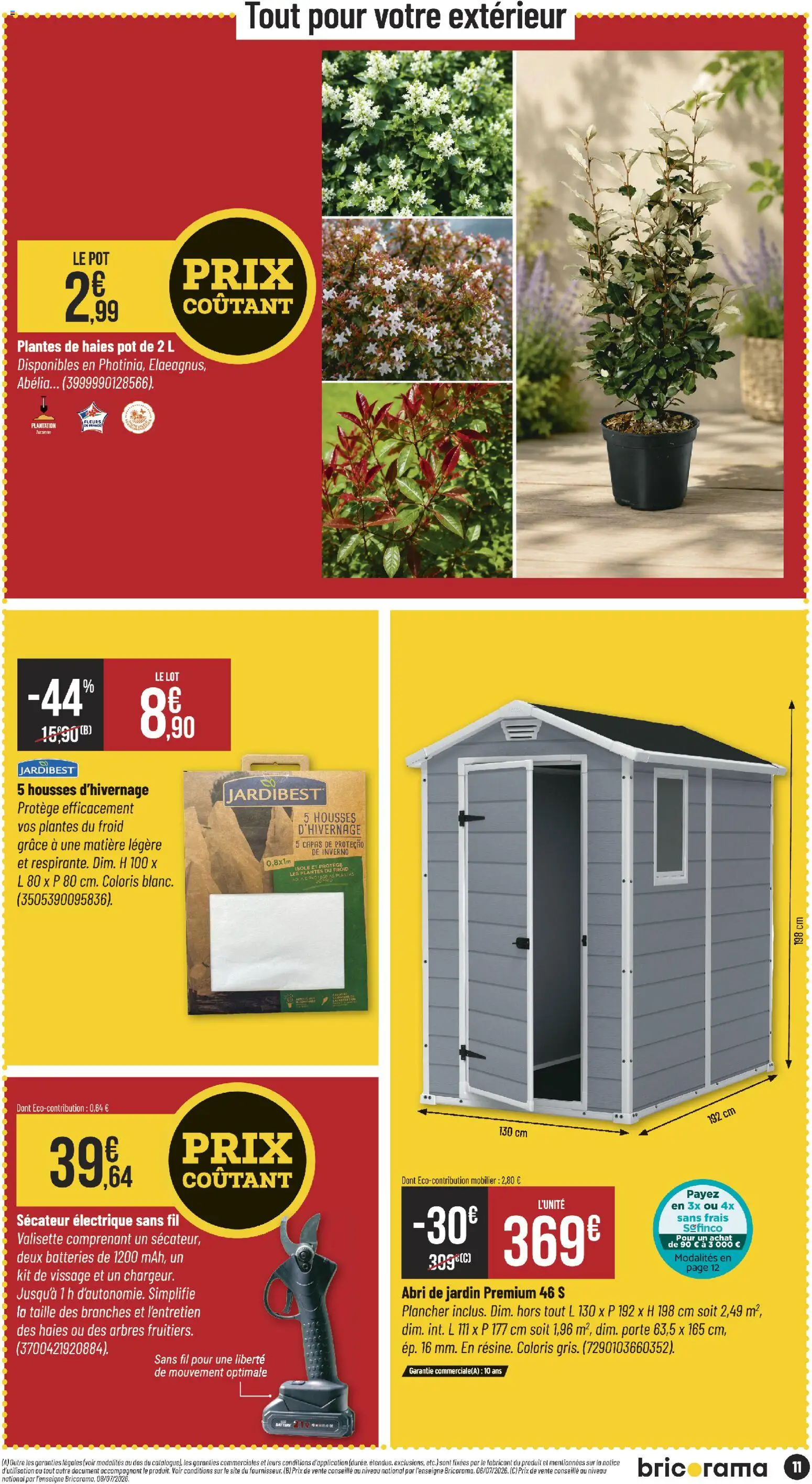 Bricorama catalogue Catalogue in France