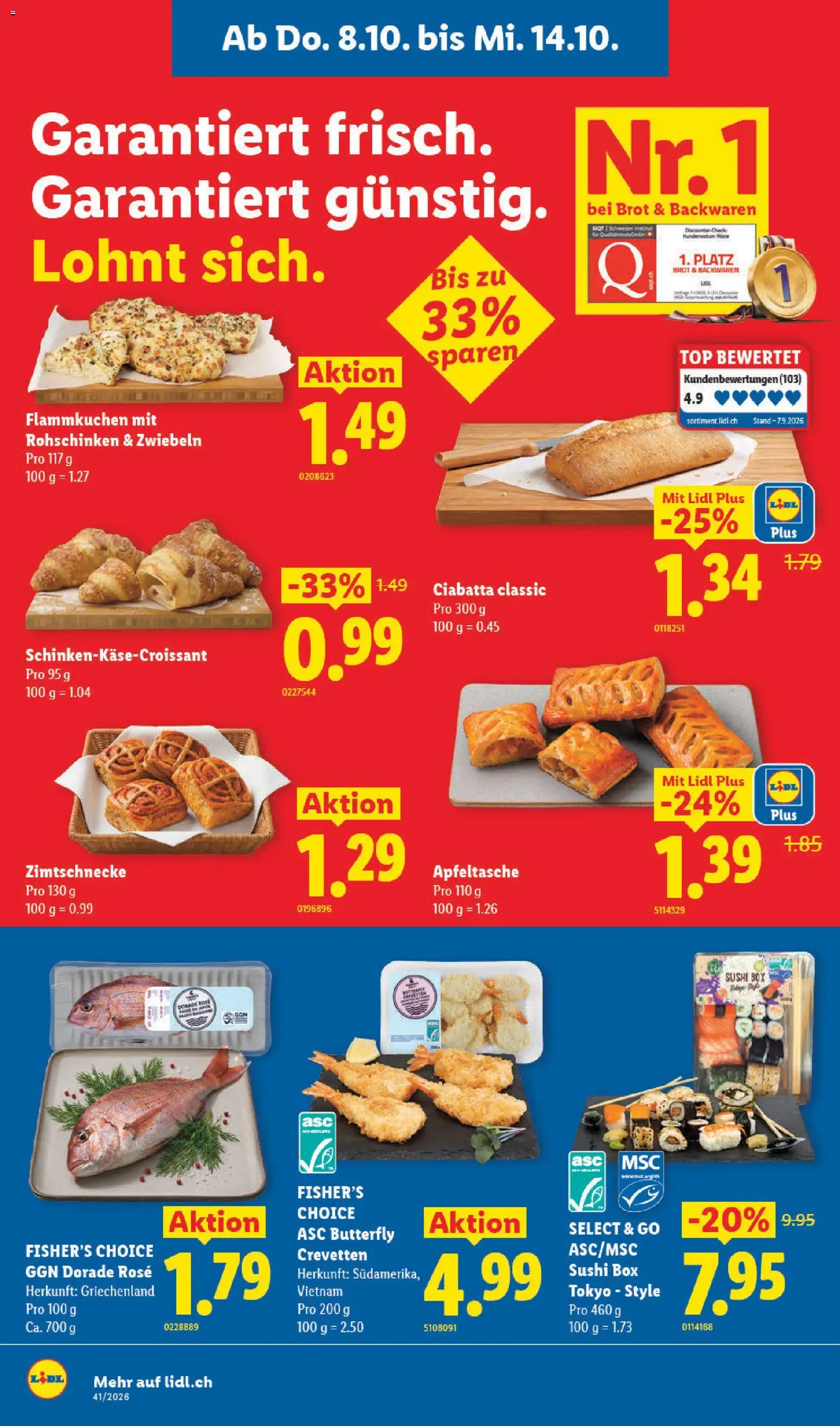 Lidl aktionen Prospekt in Schweiz