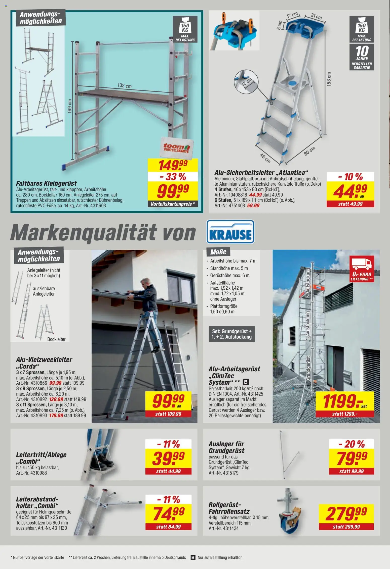 Toom Baumarkt Prospekt Prospekt in Deutschland