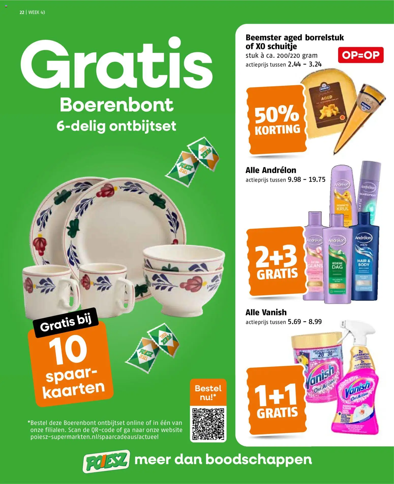 Poiesz folder Folder in Nederland