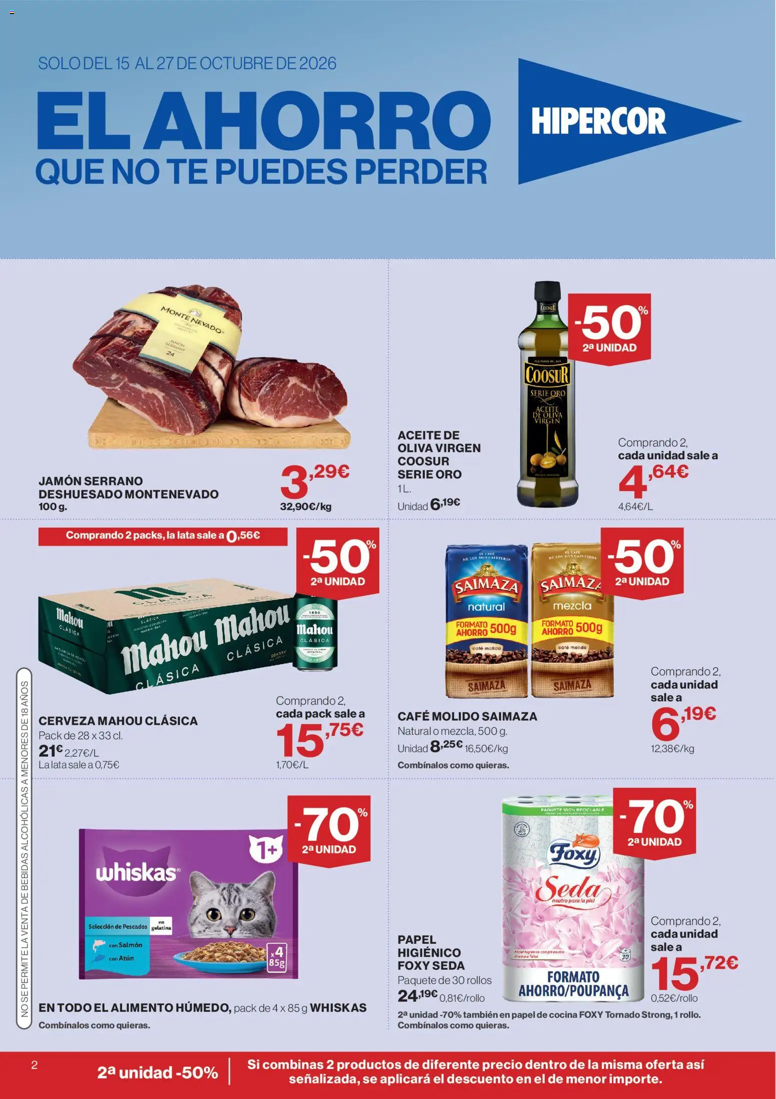 Hipercor catálogo Folleto in España