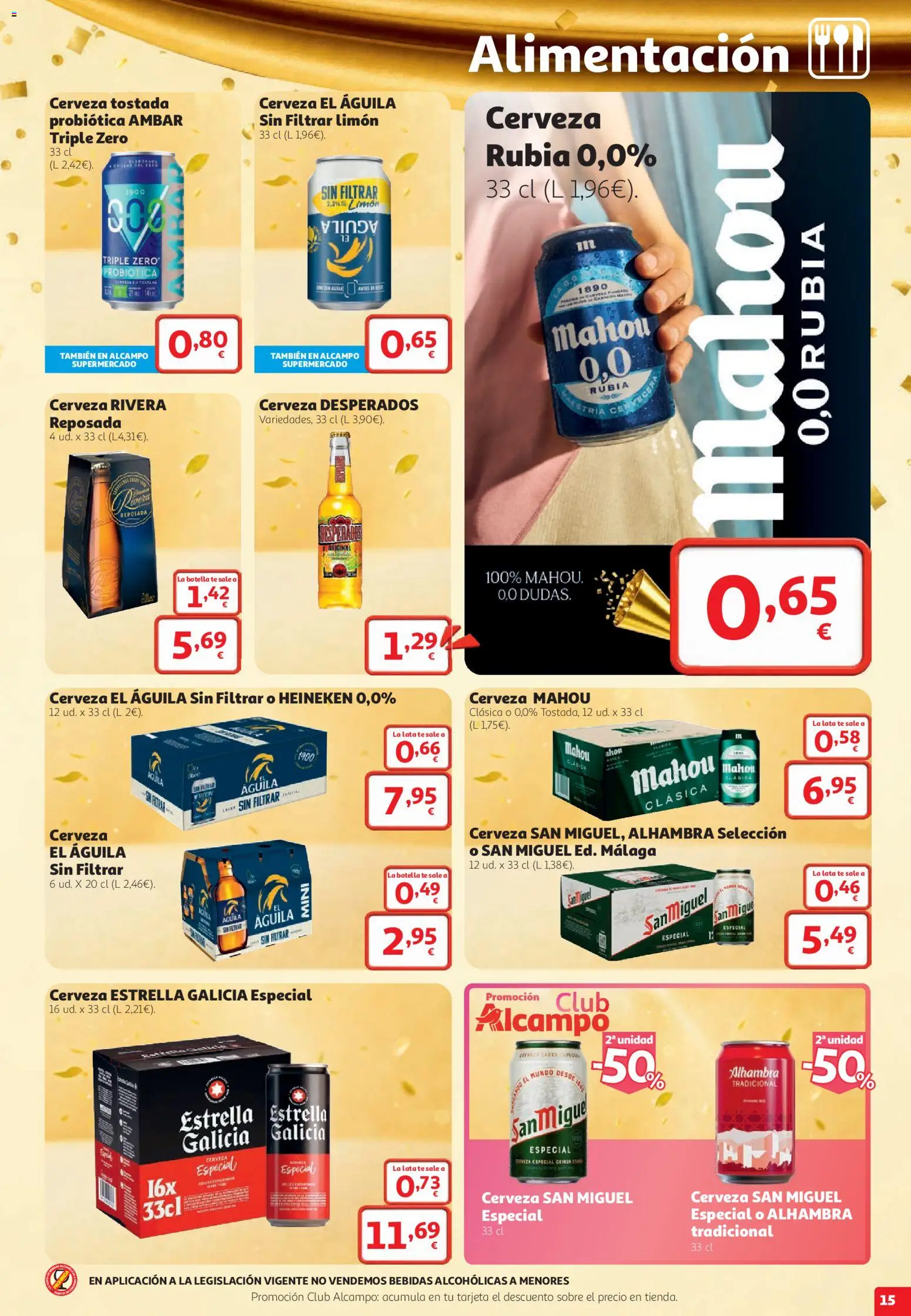 Alcampo folleto Folleto in España