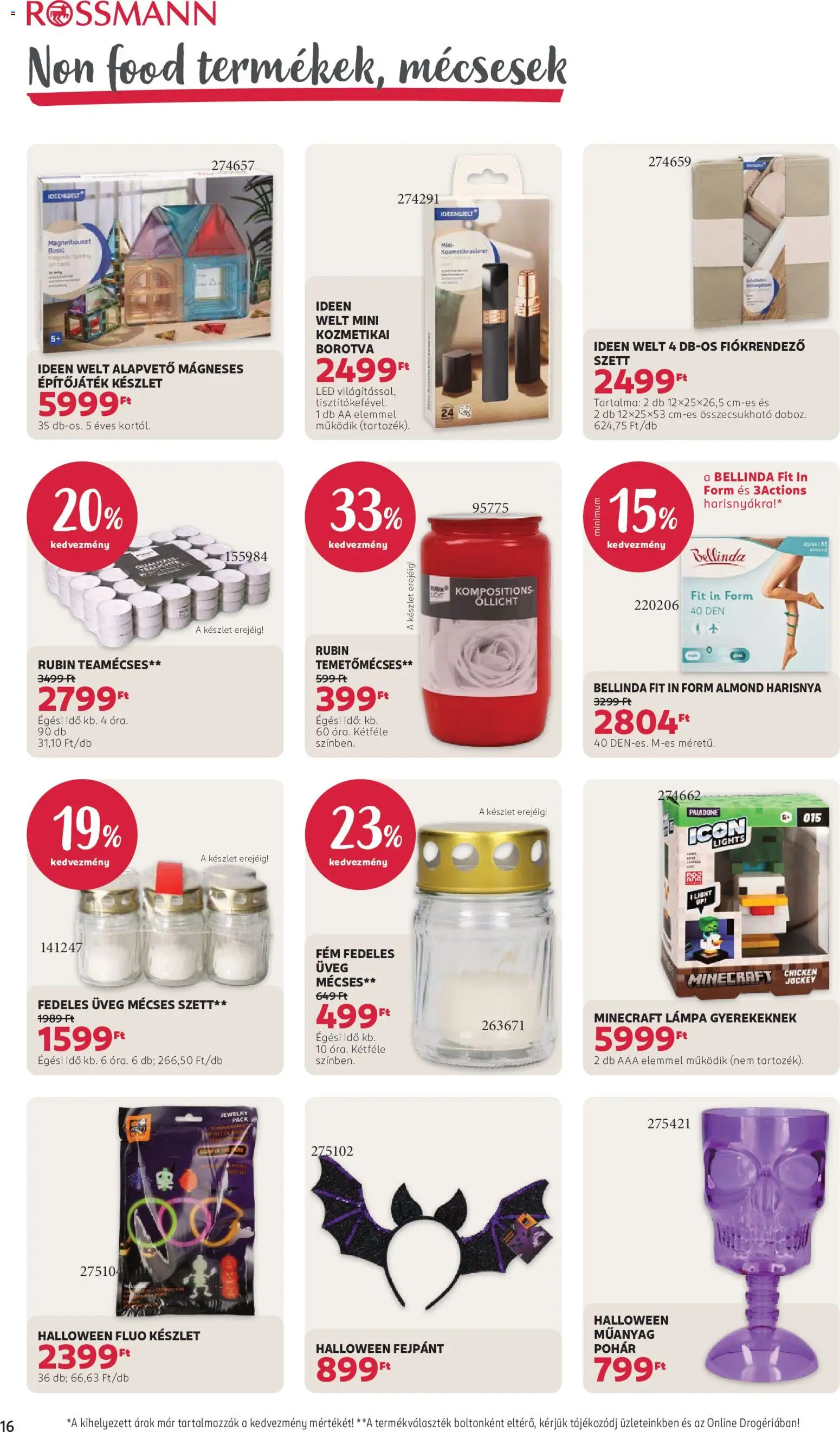 Rossmann akciós újság Akciós újság in Magyarország