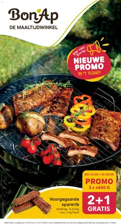 Bon Ap Bon Ap folder/publicité
