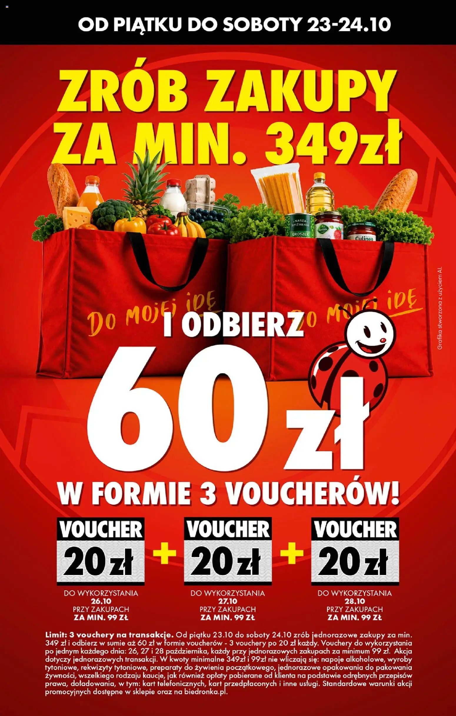 Biedronka gazetka od poniedziałku Gazetka in Polska