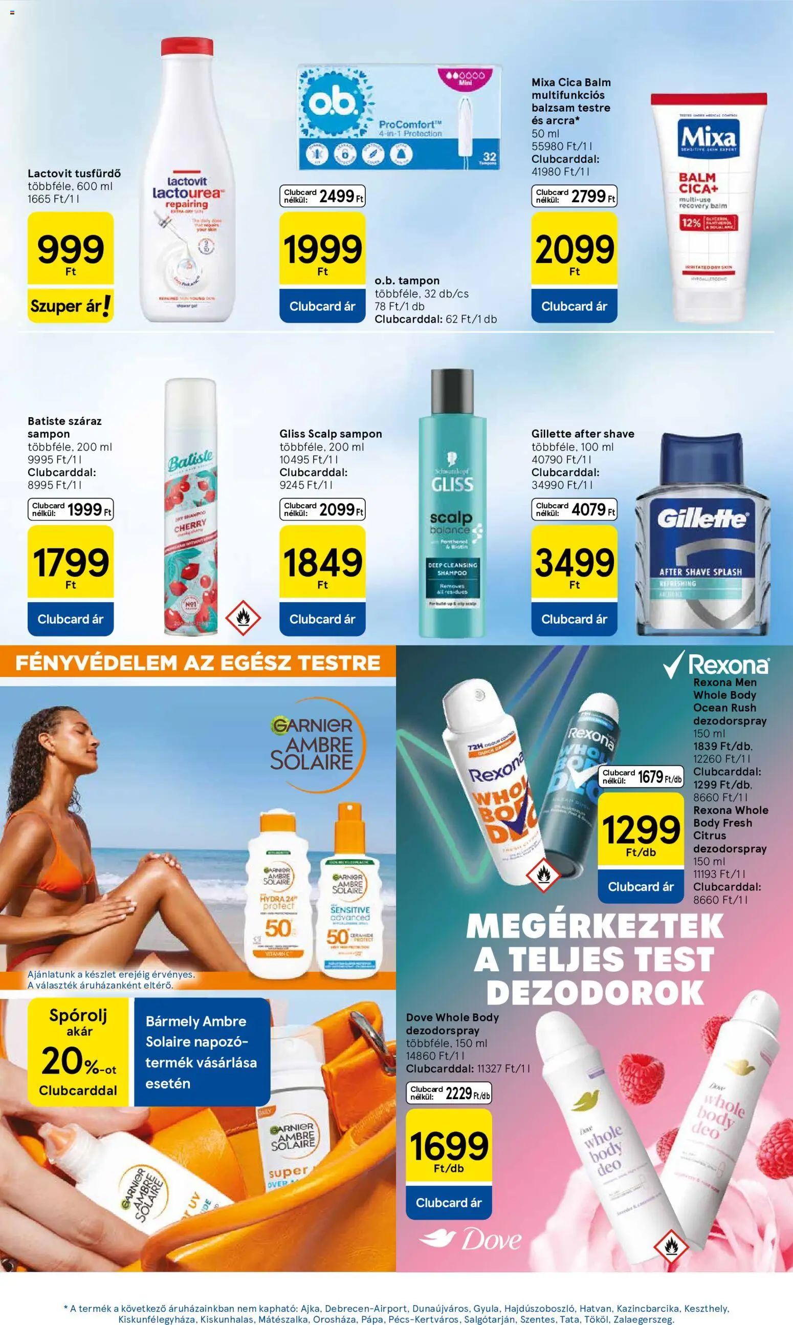 Tesco aktuális akciós újság - 2026.07.09.-tól/től⏳ | Magyarország