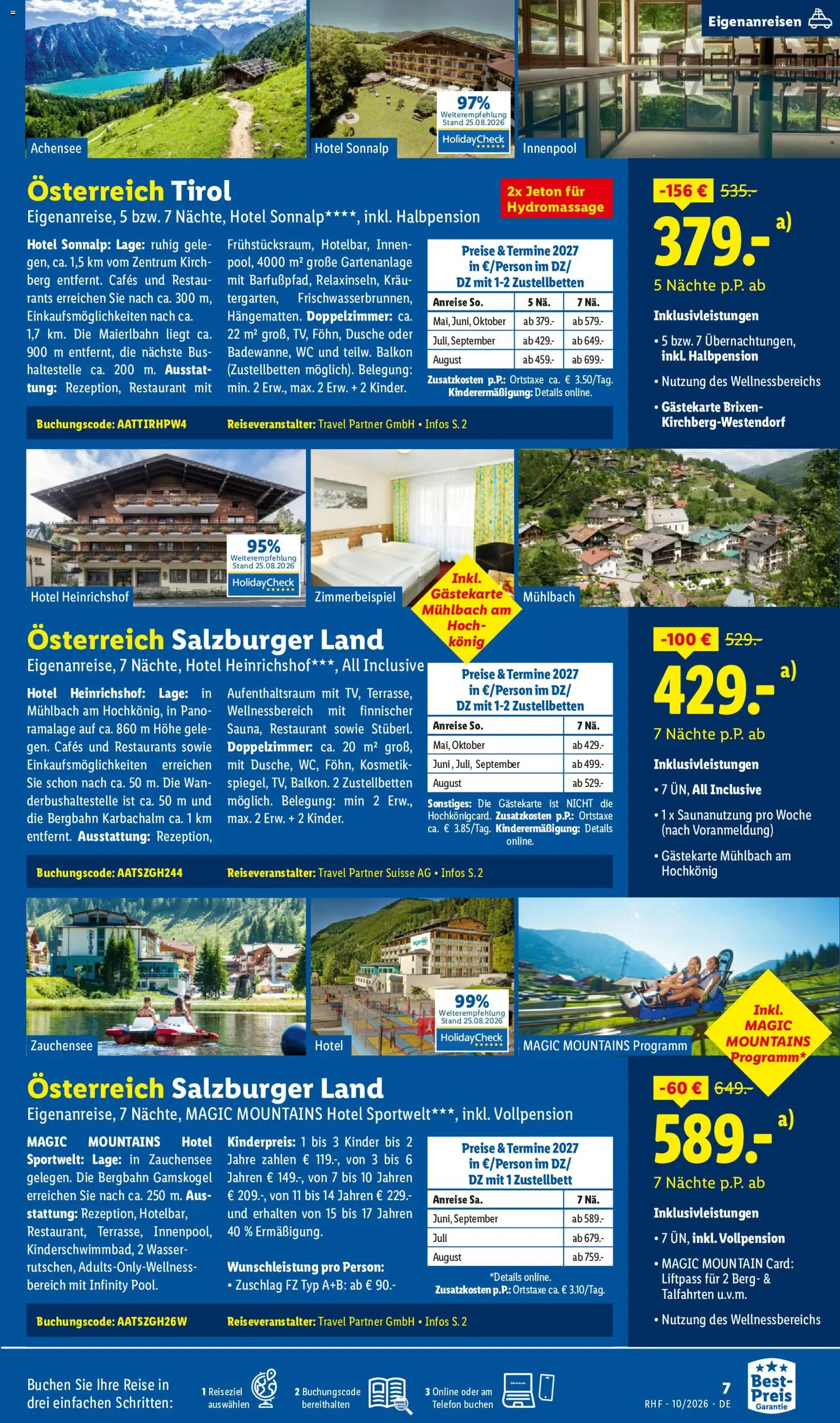 Lidl Reisen Prospekt Prospekt in Deutschland