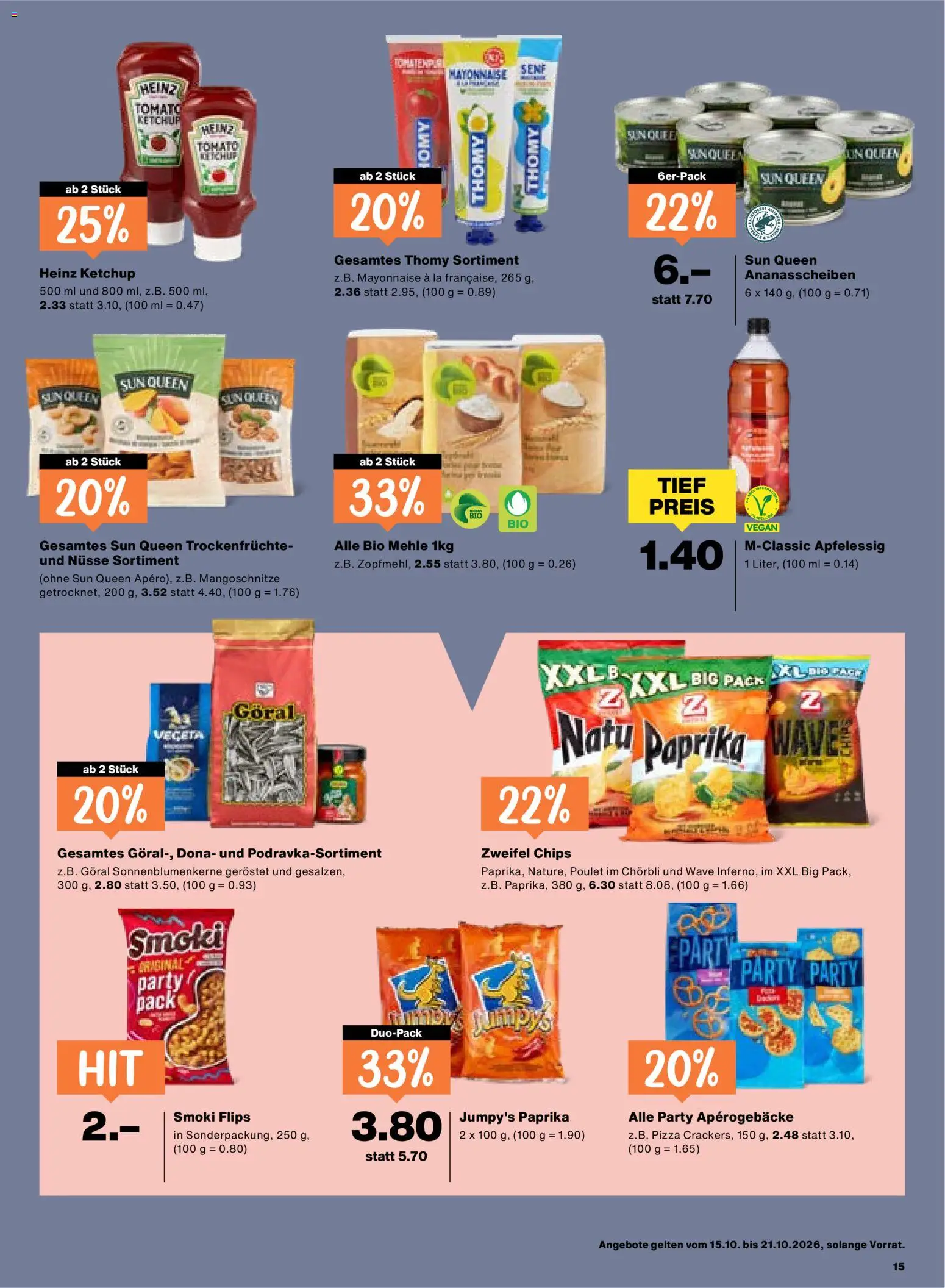 Migros aktionen Prospekt in Schweiz
