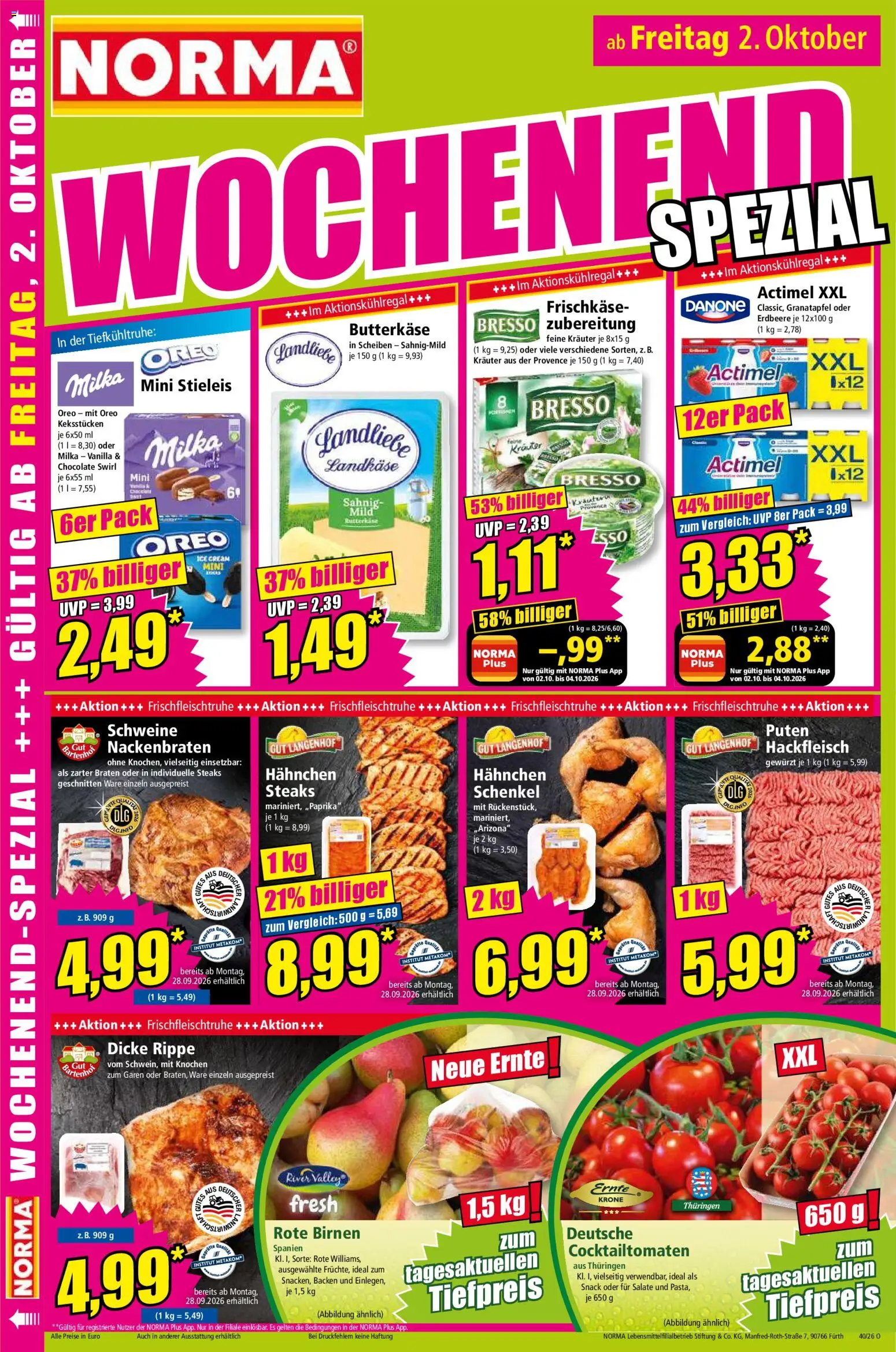 Norma Prospekt Prospekt in Deutschland