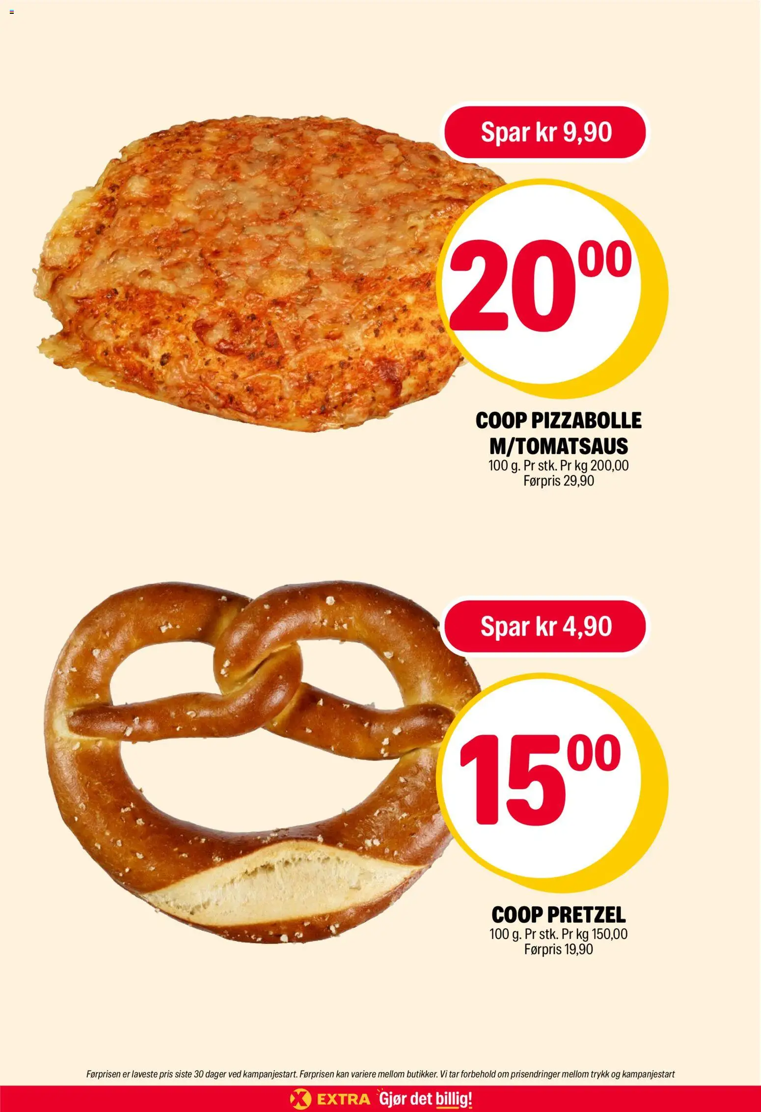 Coop Extra kundeavis Kundeavis in Norge