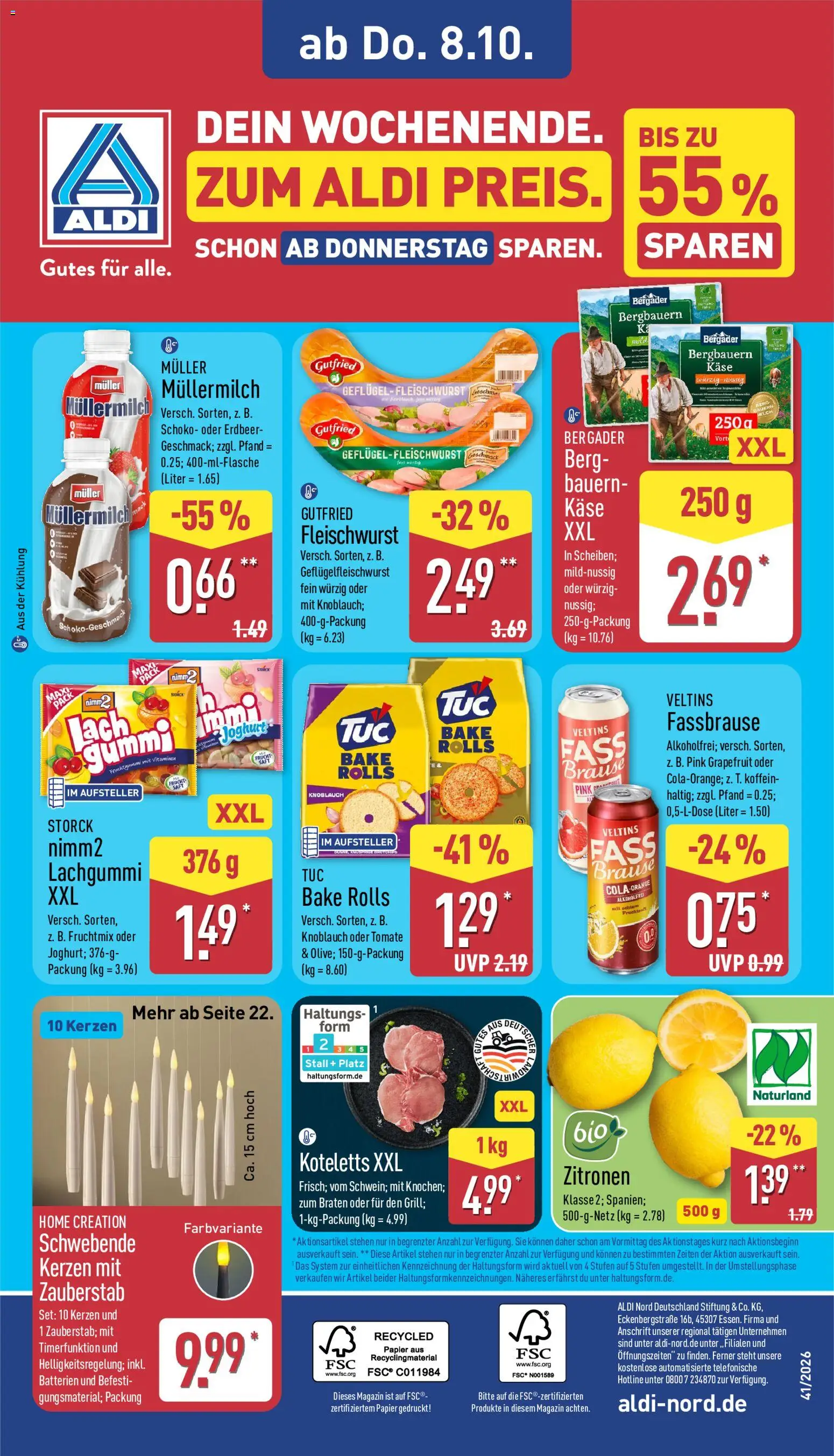 Aldi Prospekt Prospekt in Deutschland