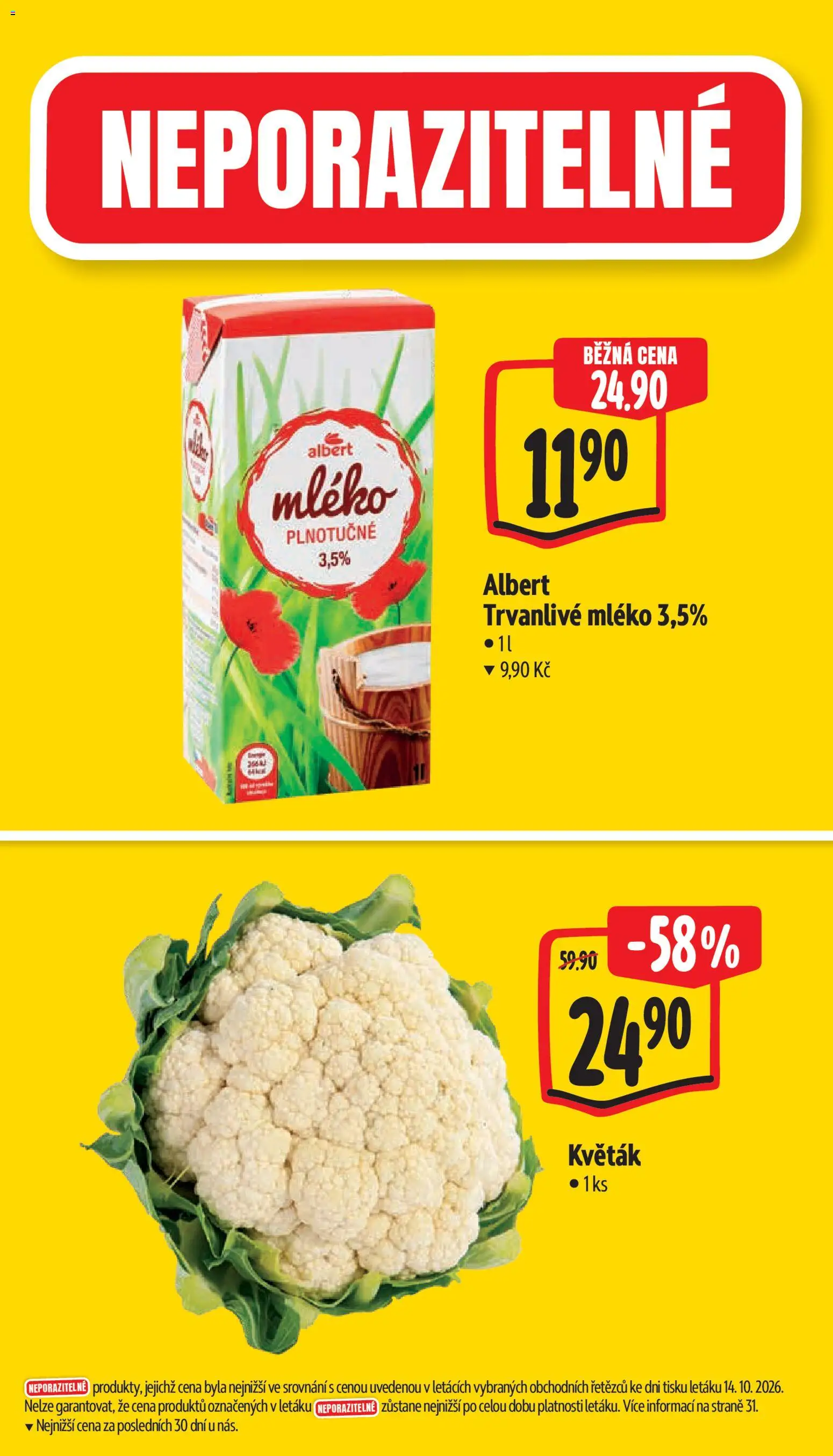 Albert leták - Hypermarket Leták in Česko